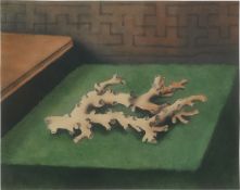 Breusing, Ima: Stilleben mit Koralle