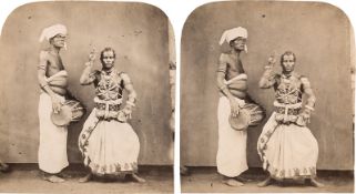 Ceylon: Sinhalese temple dancers, chiefs, monks, craftsmen, and ...