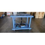 Wesco LT-20-3248 Heavy Duty Hydraulic Lift Table - 2000 lbs Capacity