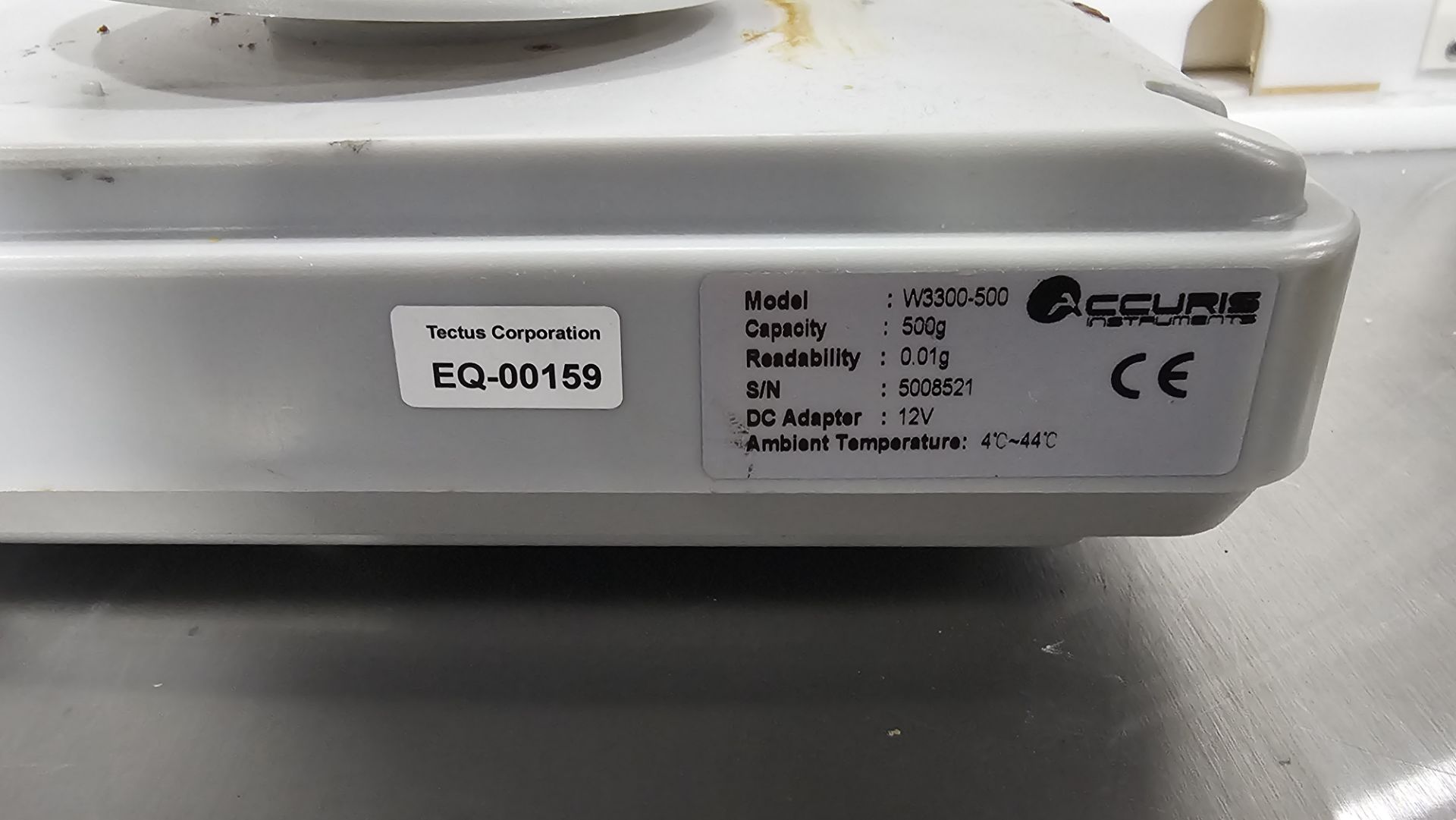 Accuris W3300-500 Precision Lab Balance 0.01g/500g â€" Digital Scale - Image 2 of 4