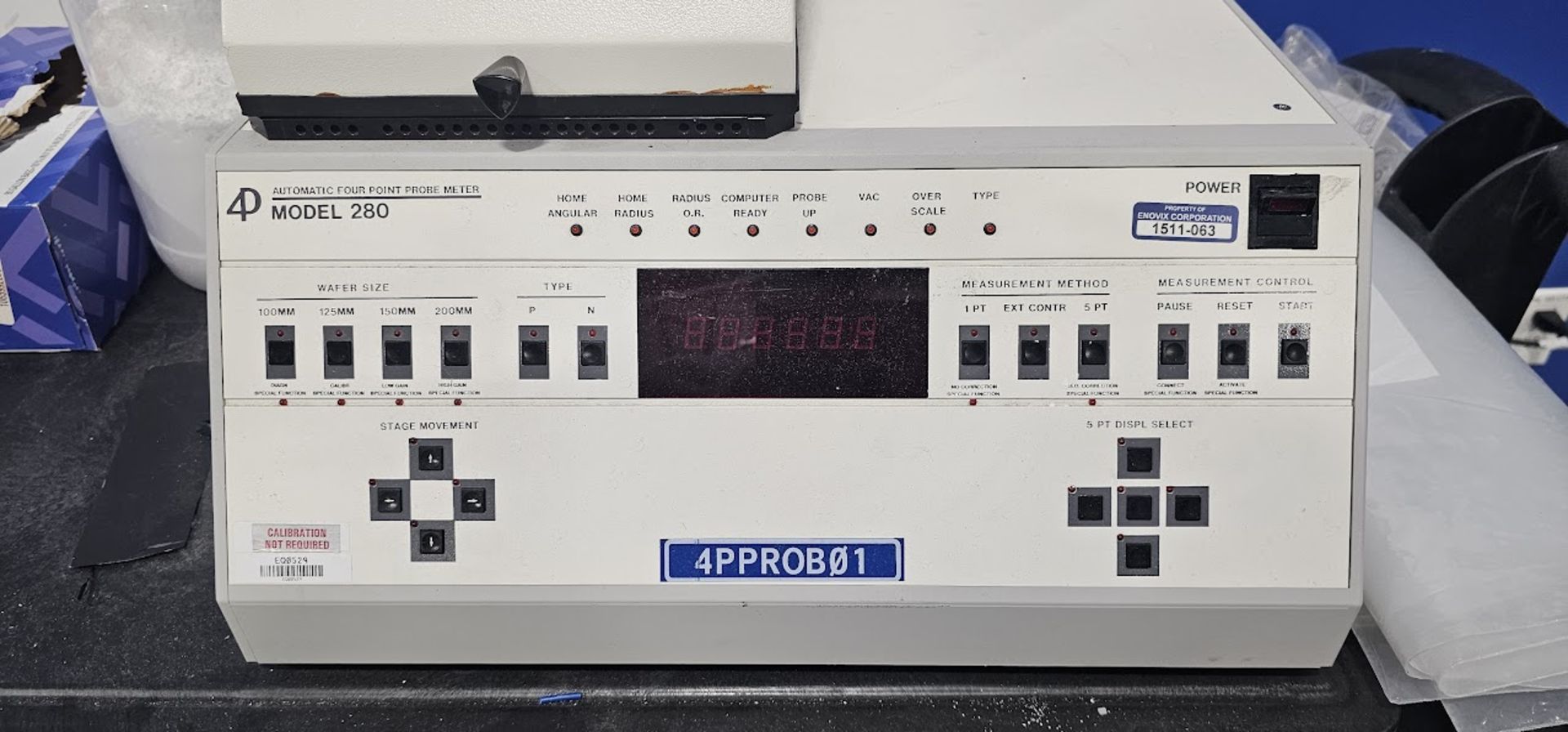 Semiconductor Wafer Four-Point Probe Meter â€" Model 280 TSI by Four Dimensions - Image 2 of 4