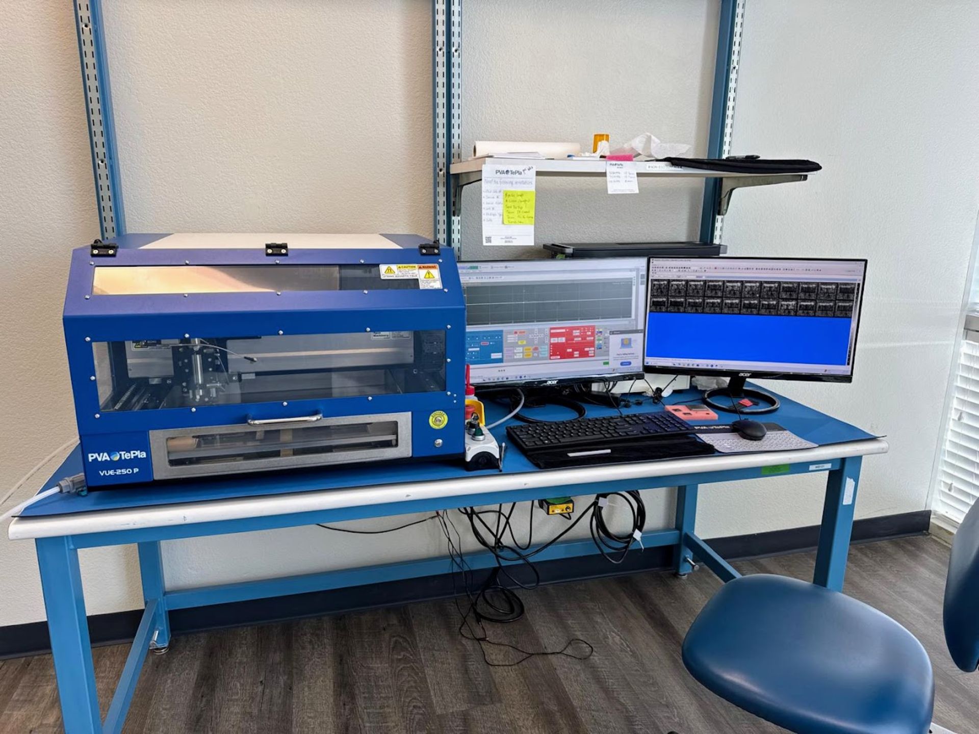 PVA TePla VUE-250 P CSAM Acoustic Microscope System