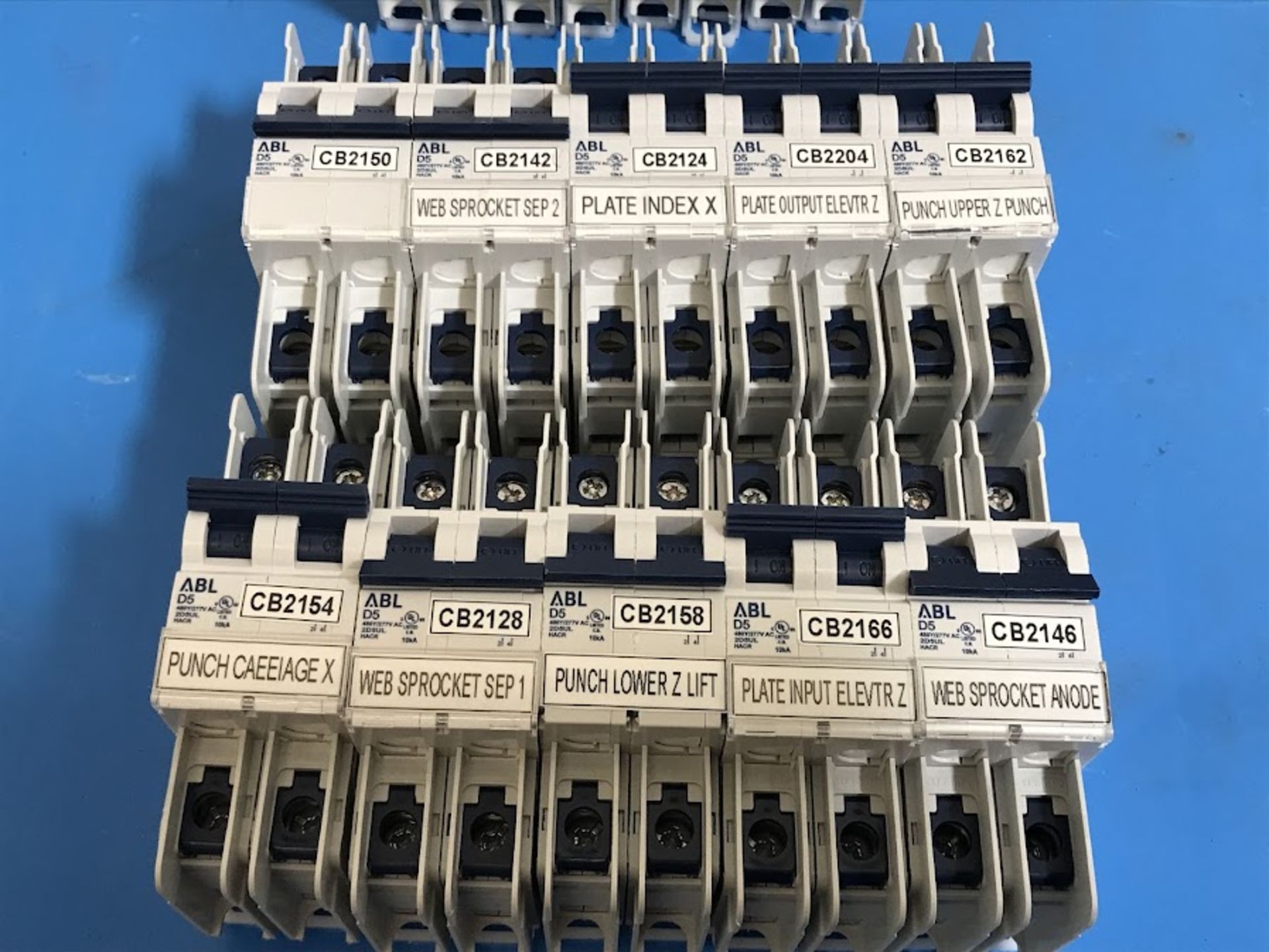 Altech ABL DT0 Circuit Breaker, 2 Pole, 10A, 240V, Case MCCB / Lot - Image 3 of 9