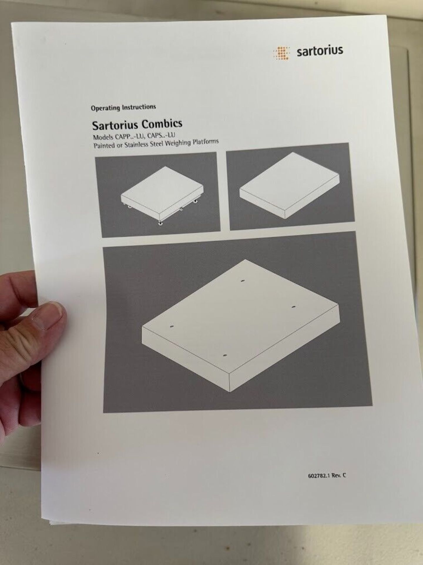 Minebea Intec Combics 1 Scale System 100 lb Capacity, Stainless, Made in USA - Image 7 of 11