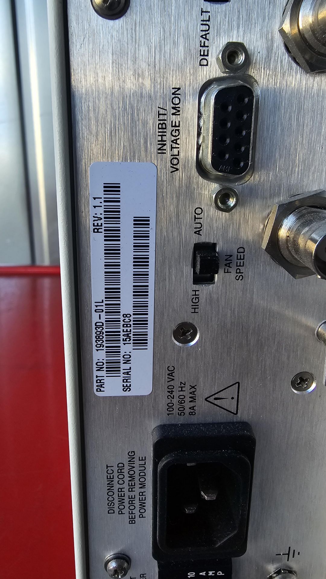 NI PXIe-1062Q Chassis with PXIe-8360, PXI-6259, PXIe-4154, PXI-4110 Modules - Image 7 of 15