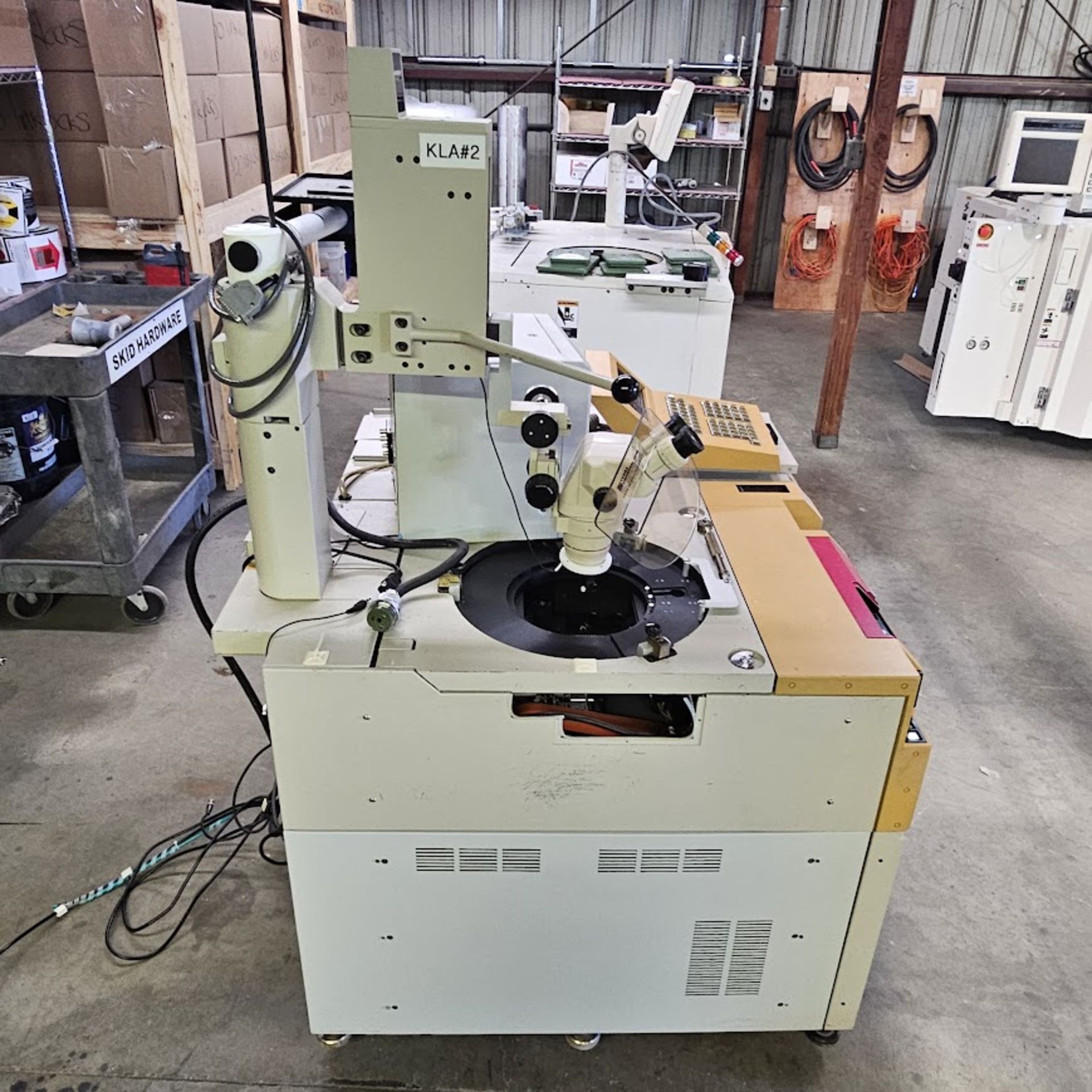 KLA 1007 HF Semiconductor Wafer Prober with Optics & Controller - Image 5 of 5