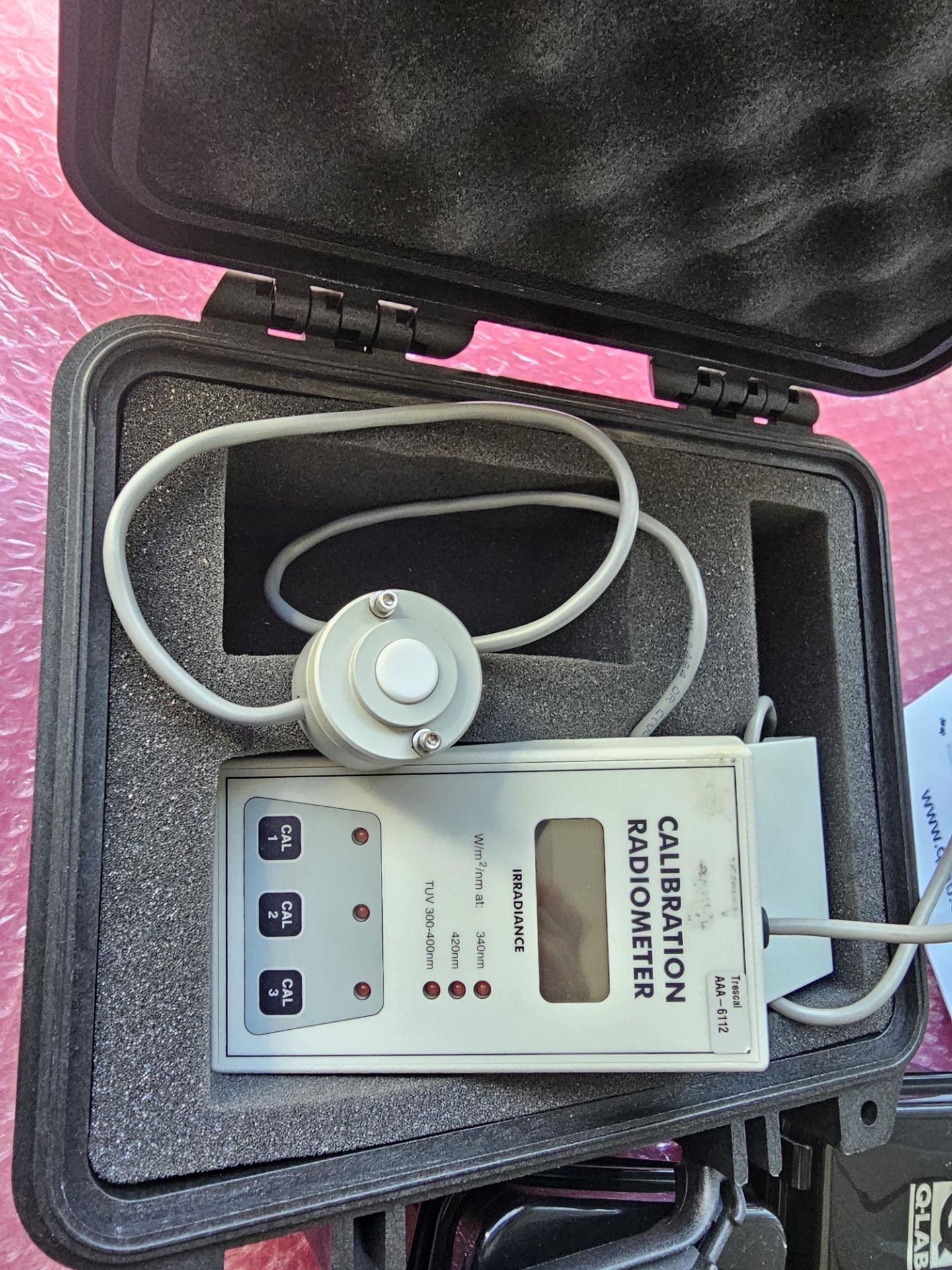 Q-Lab Calibration Kit - CT202 Thermometer, Radiometers & UC Sensors in Cases - Image 16 of 21