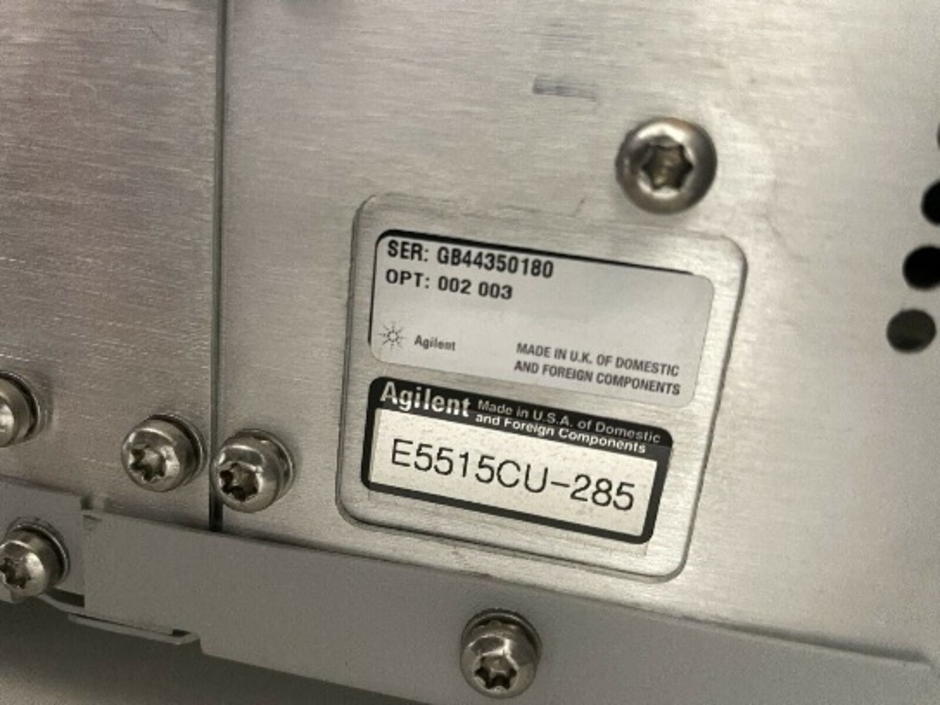 Agilent 8960 E5515C Wireless Communication Test Set | Series 10 - Image 10 of 17