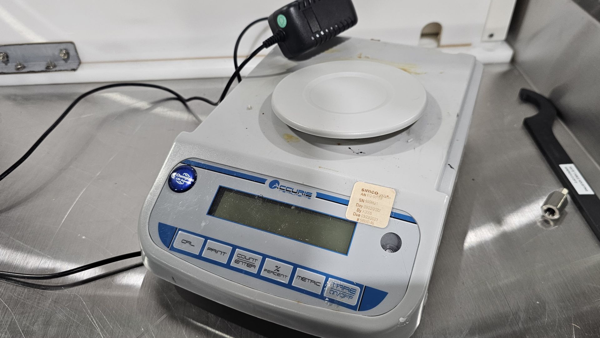 Accuris W3300-500 Precision Lab Balance 0.01g/500g â€" Digital Scale - Image 4 of 4