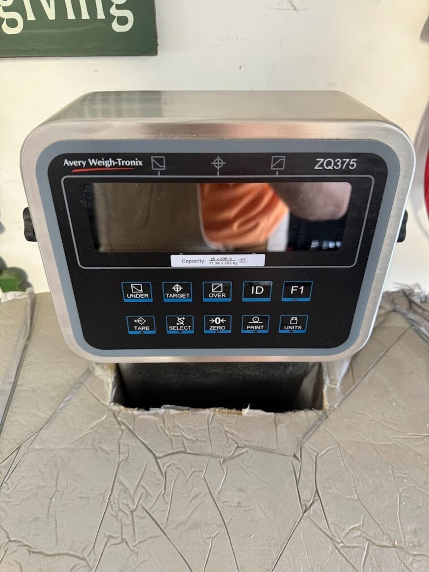 Avery ZQ375-SD1 Weigh-Tronix Scale 25 lb / 11.4 kg Capacity NSF UL - Image 2 of 7