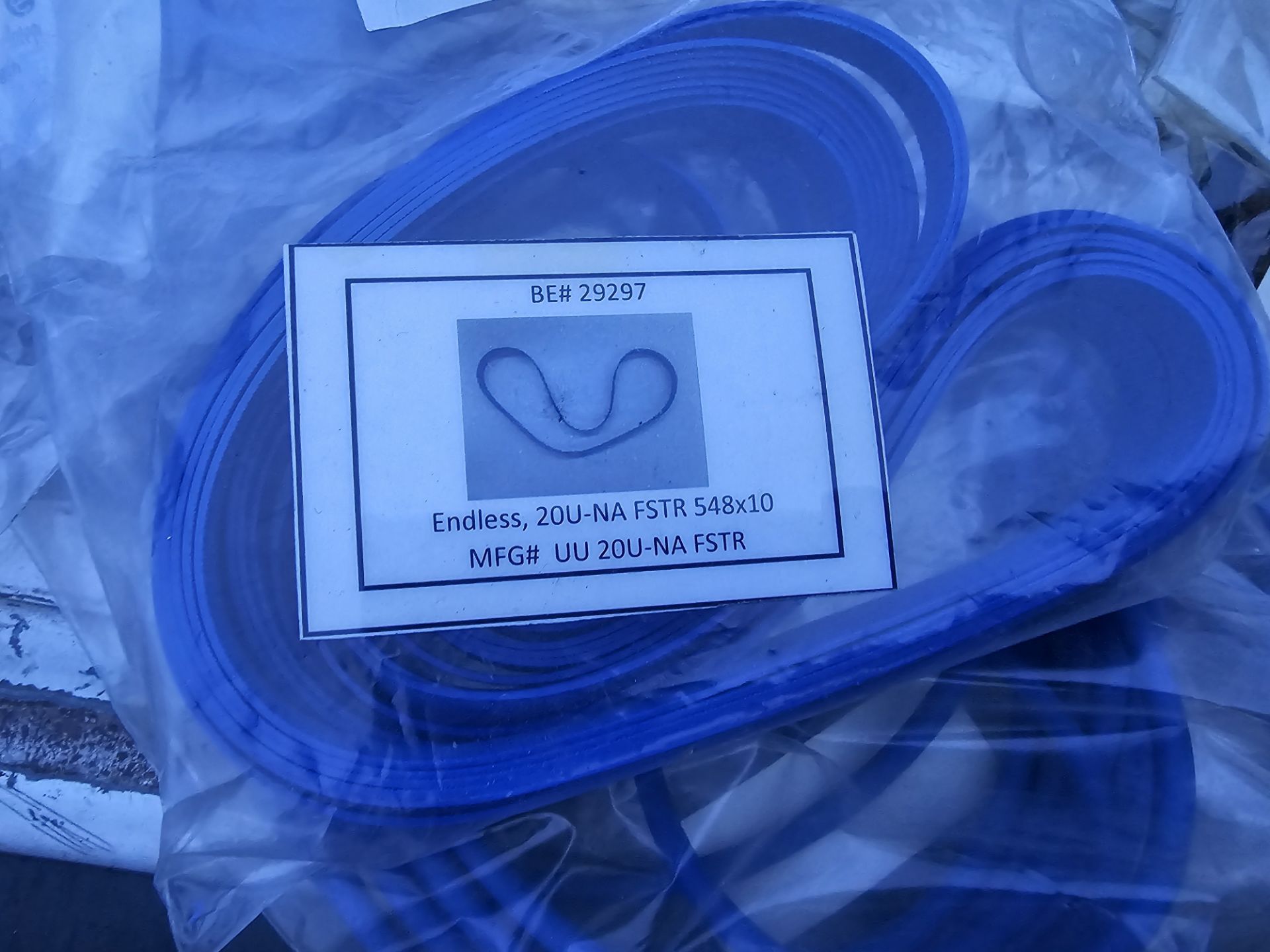Lot of Industrial Endless Belts - Various Sizes & Types for Automation - Image 7 of 10