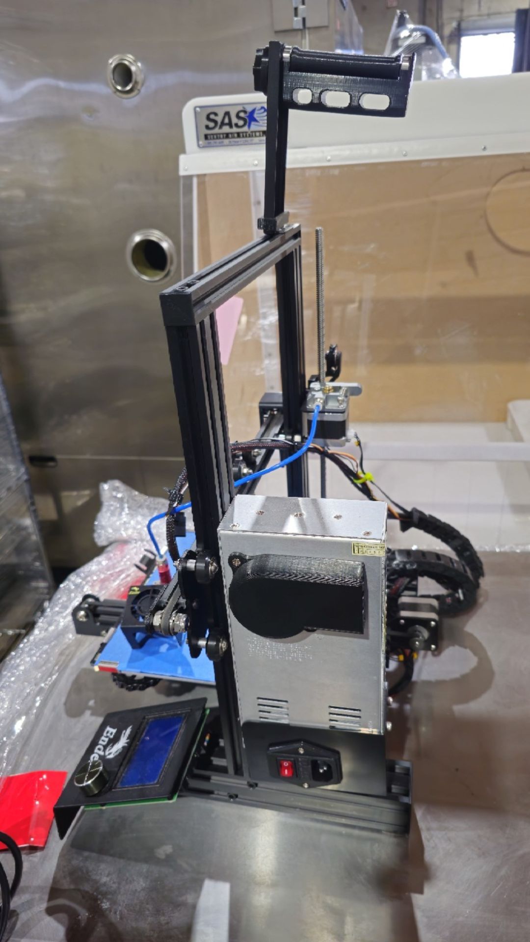 Creality Ender-3 3D Printer with Filament Holder & UpgradesCreality Ender-3... - Image 6 of 7