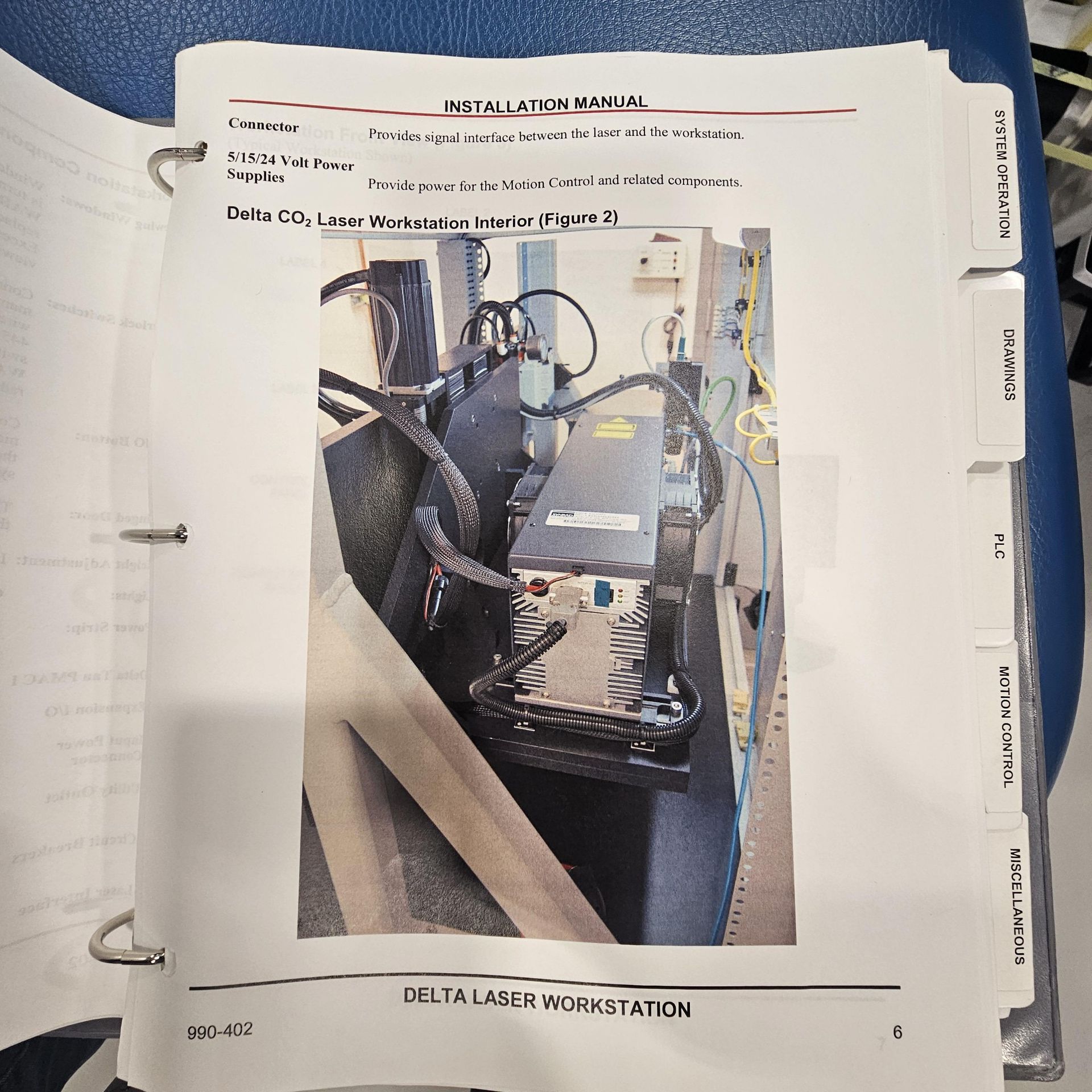 Delta CO2 Laser Workstation, Amada Miyachi America, Mod 98-050-02 - Image 8 of 11