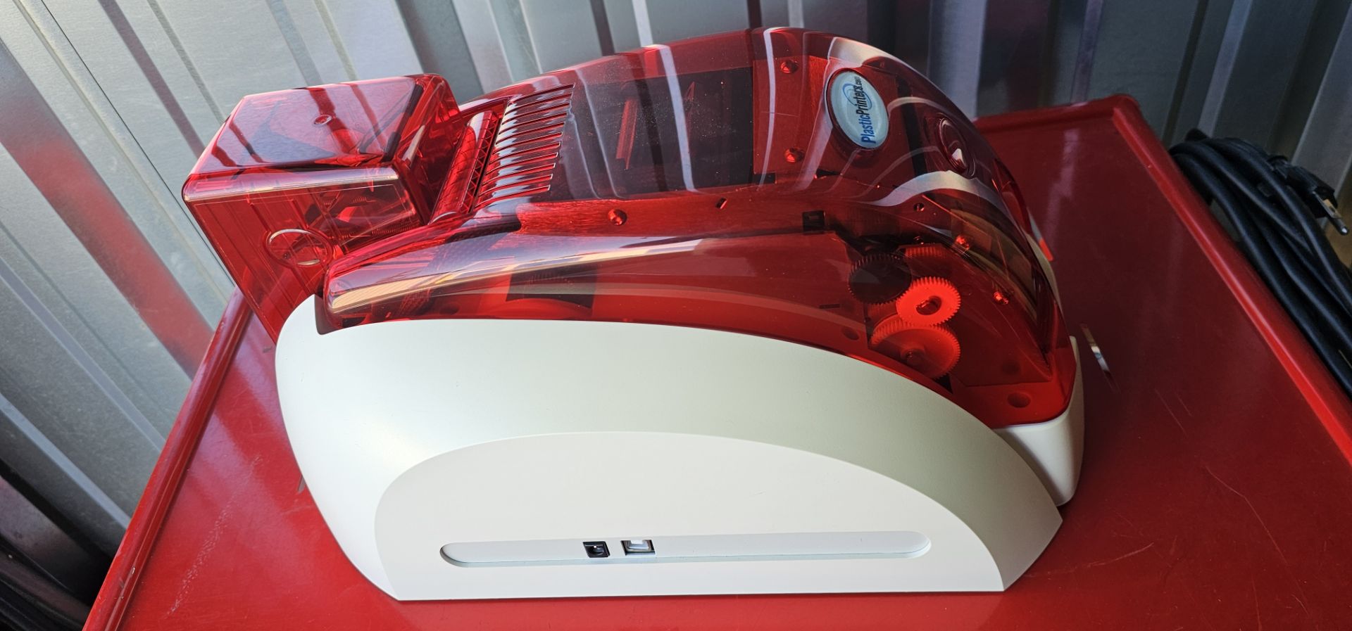 Evolis Plastic Card Printer Badge ID USB Model - Image 3 of 3