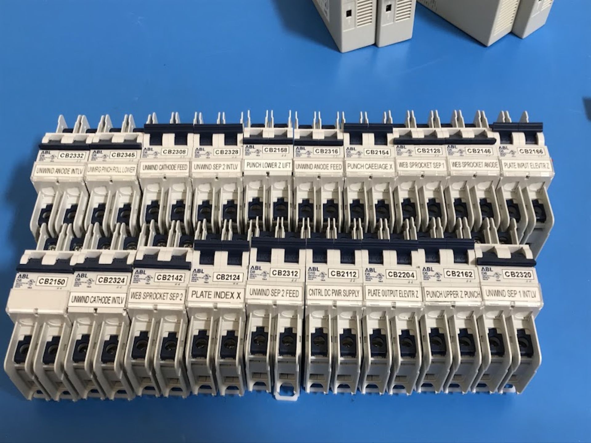 Altech ABL DT0 Circuit Breaker, 2 Pole, 10A, 240V, Case MCCB / Lot