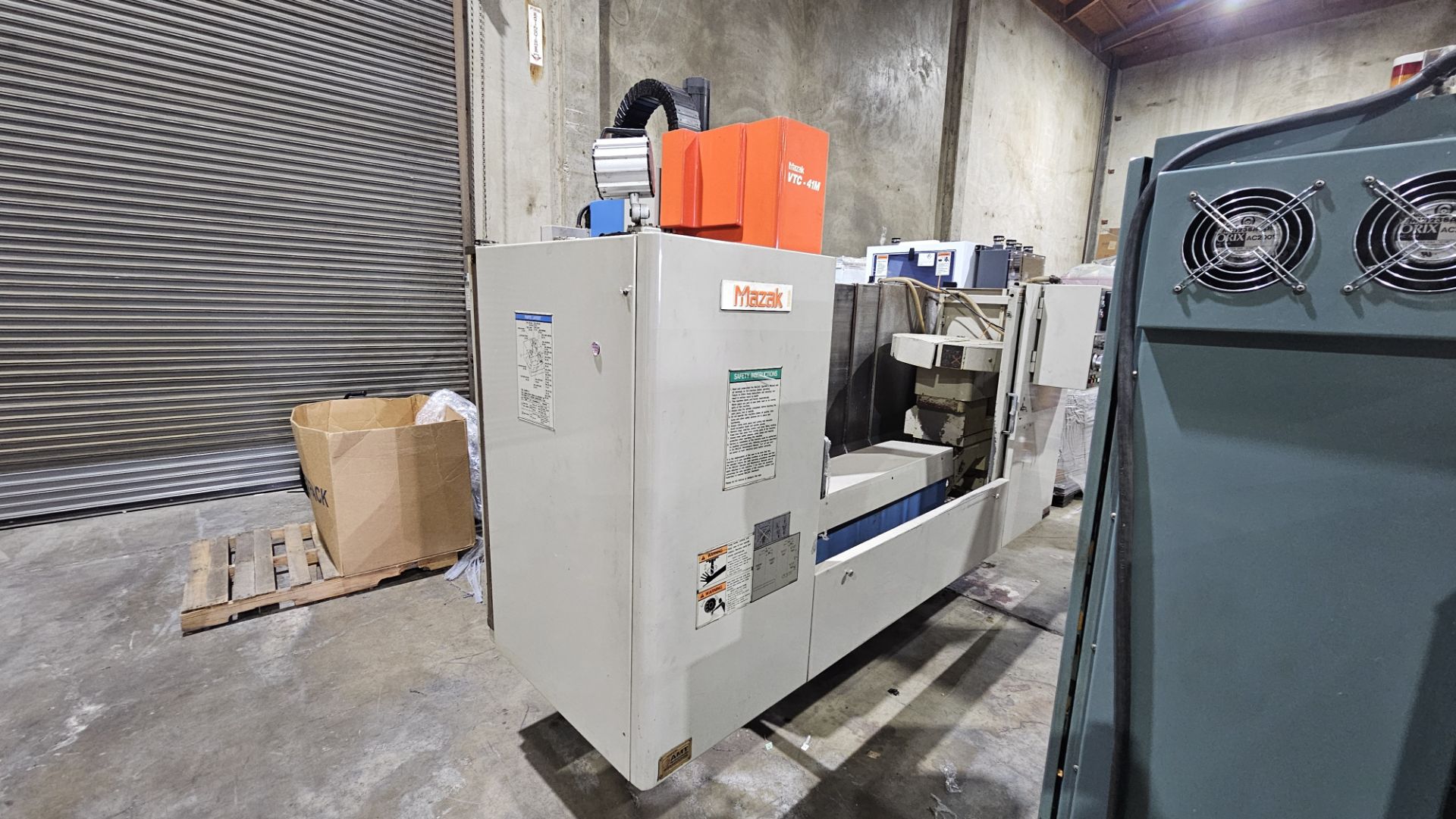 Mazak VTC-41M CNC Vertical Machining Center â€" 7.5HP â€" Mazatrol EIA