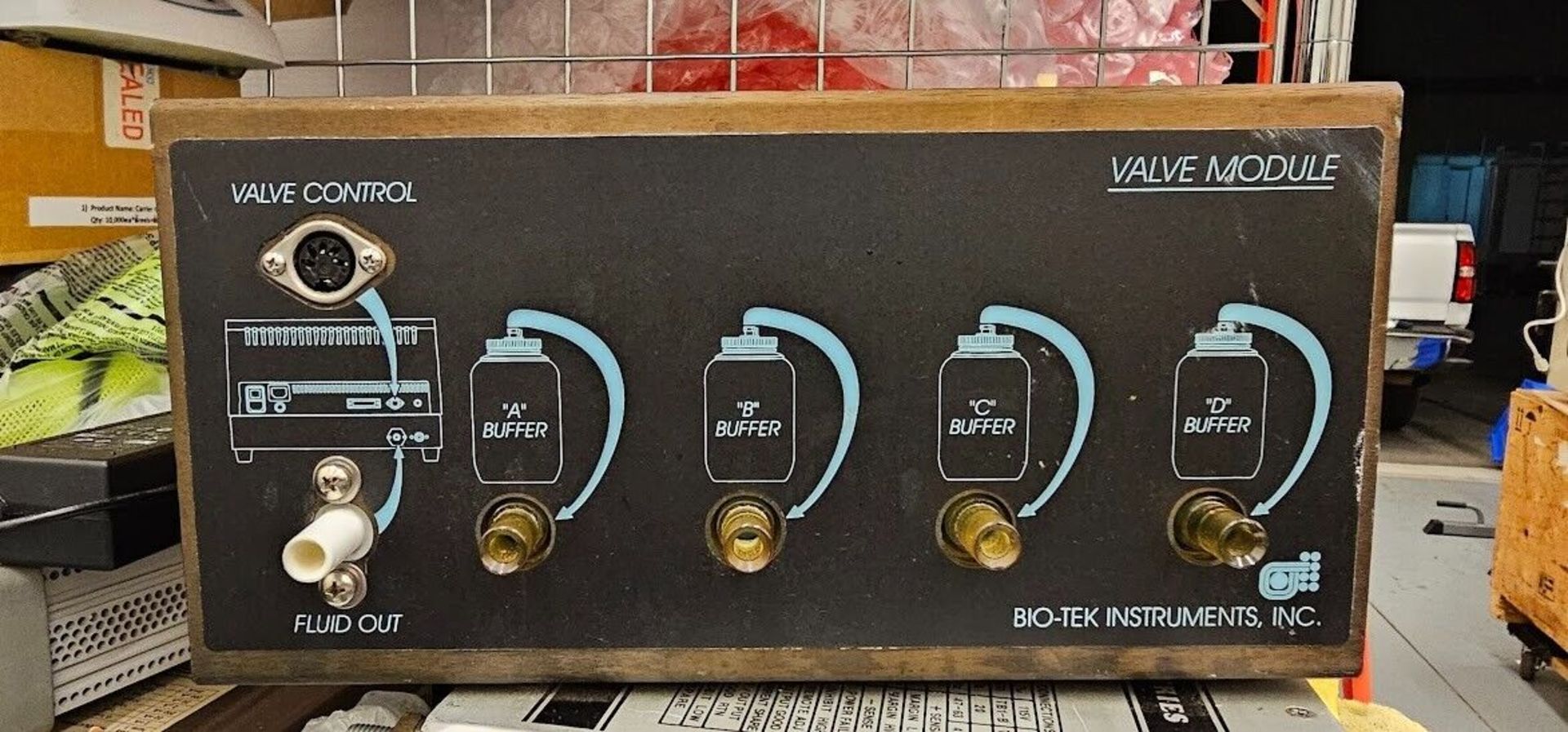 Bio-Tek Instruments Valve Module Valve Control 4 Port Buffer - Image 2 of 3