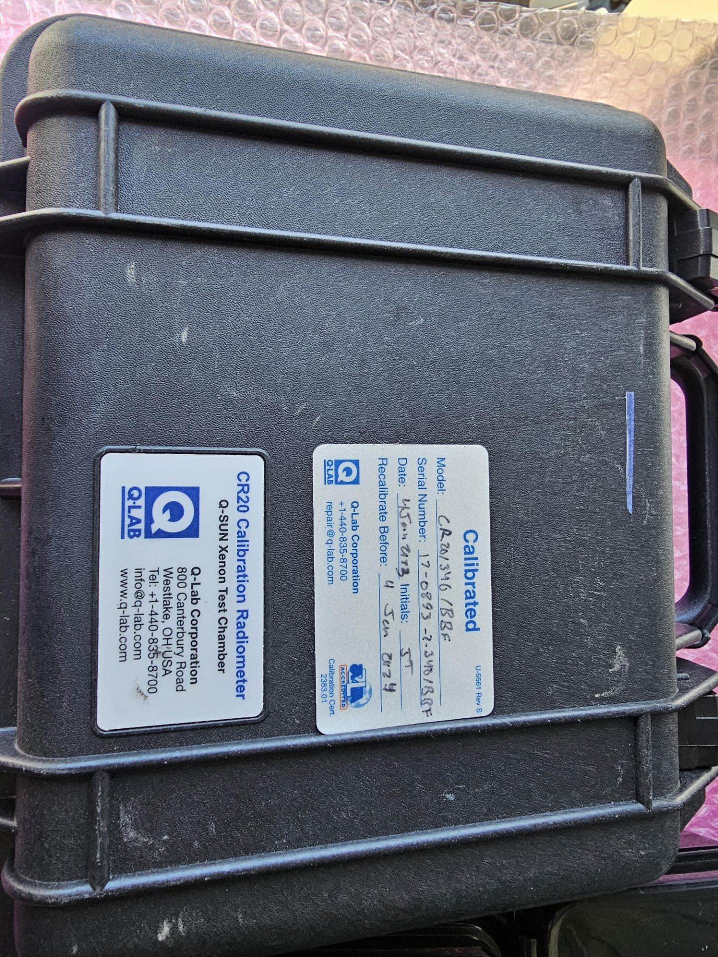 Q-Lab Calibration Kit - CT202 Thermometer, Radiometers & UC Sensors in Cases - Image 8 of 21