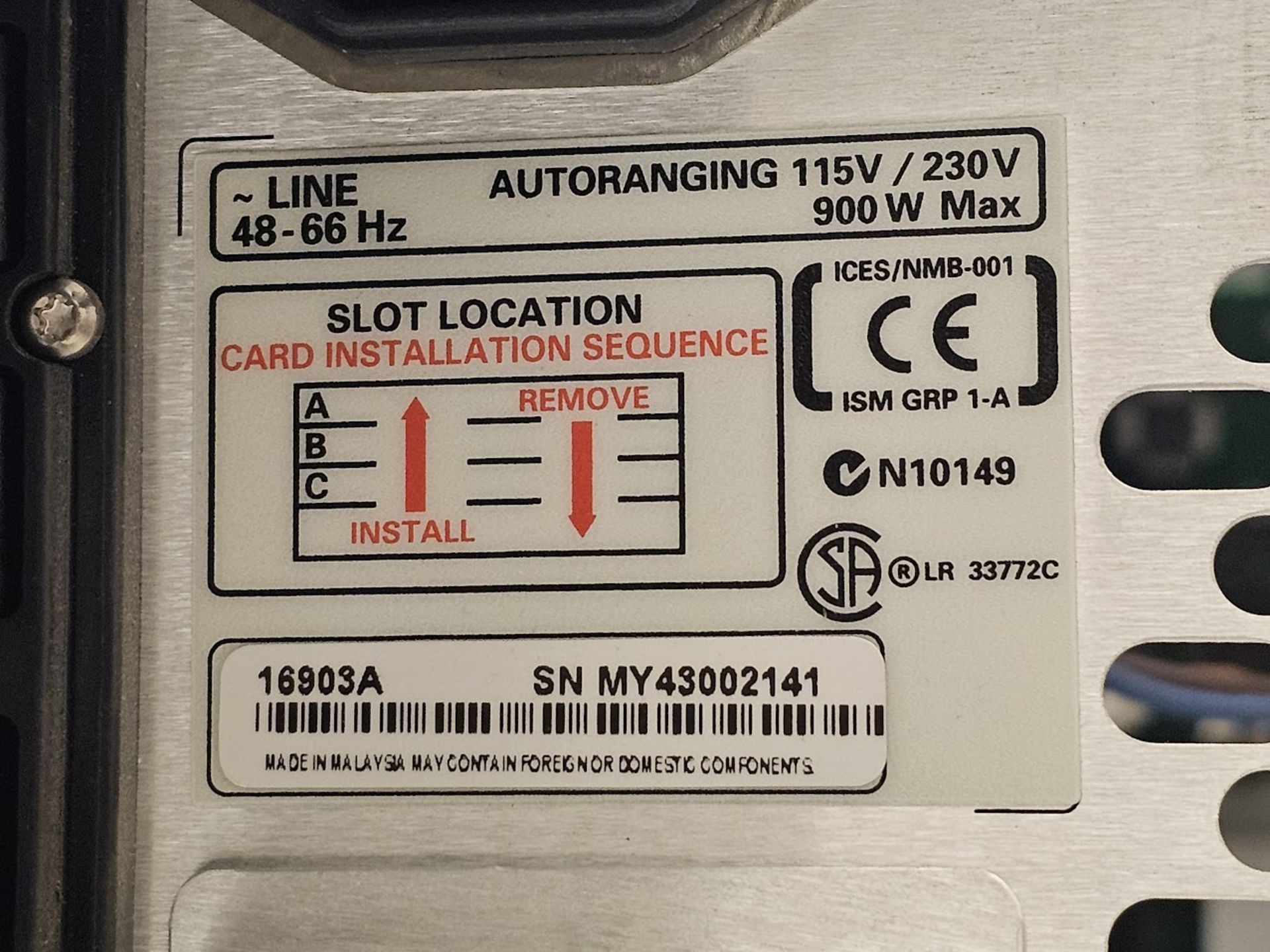 Agilent 16903A Logic Analysis System â€" 16900 Series - Image 7 of 10