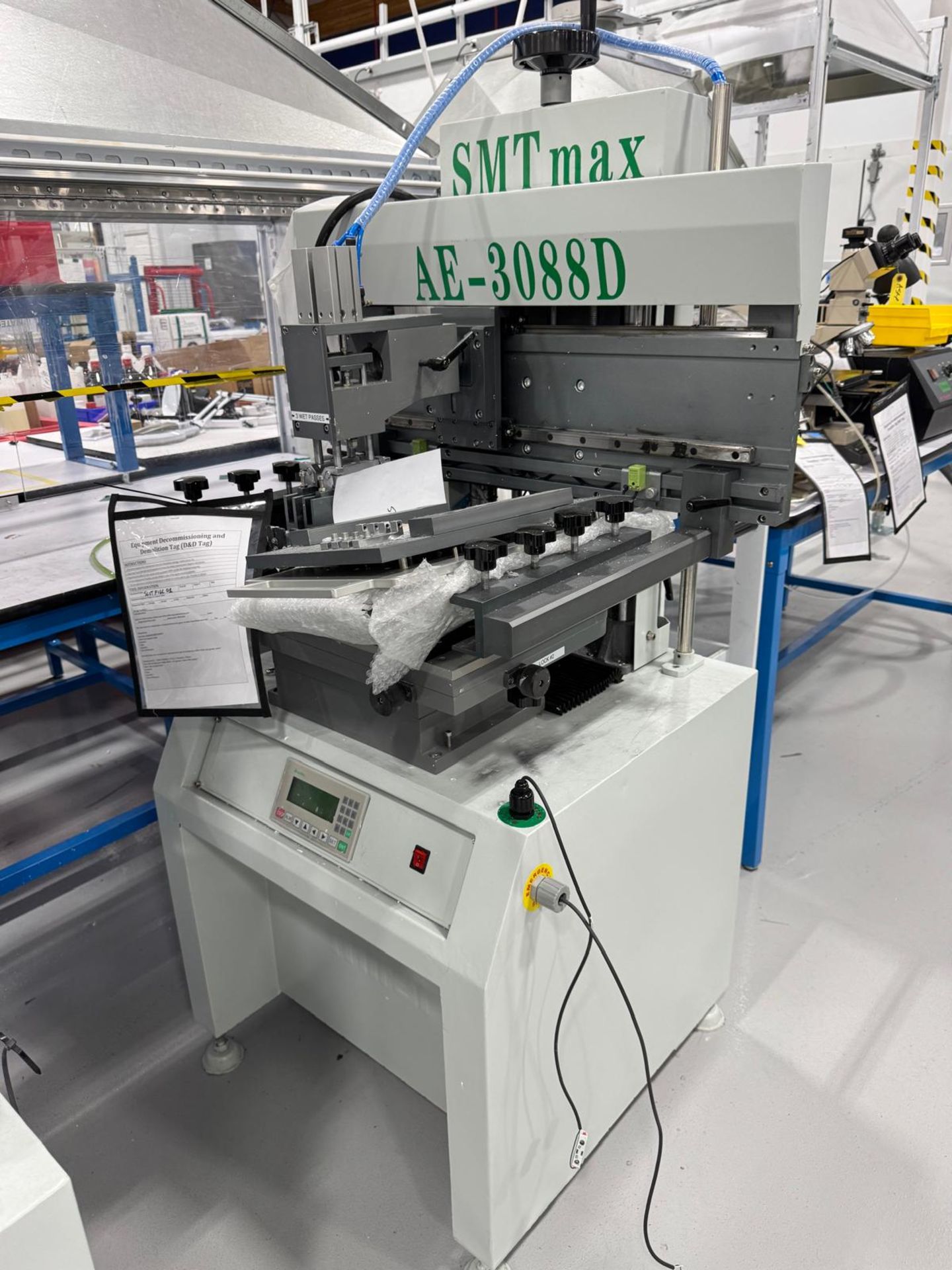 SMTmax AE-3088D Stencil Printer for PCB Solder Paste Application