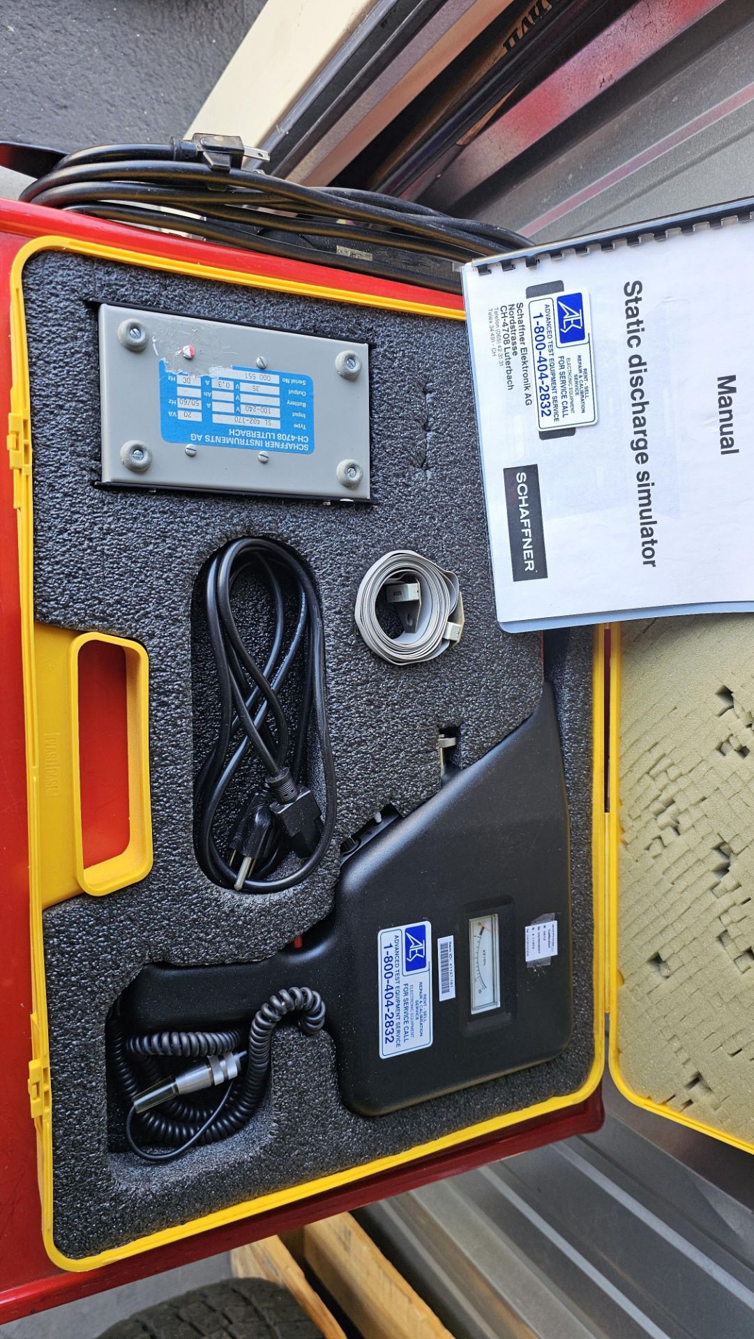 Schaffner NSG 435 Static Discharge Simulator Kit