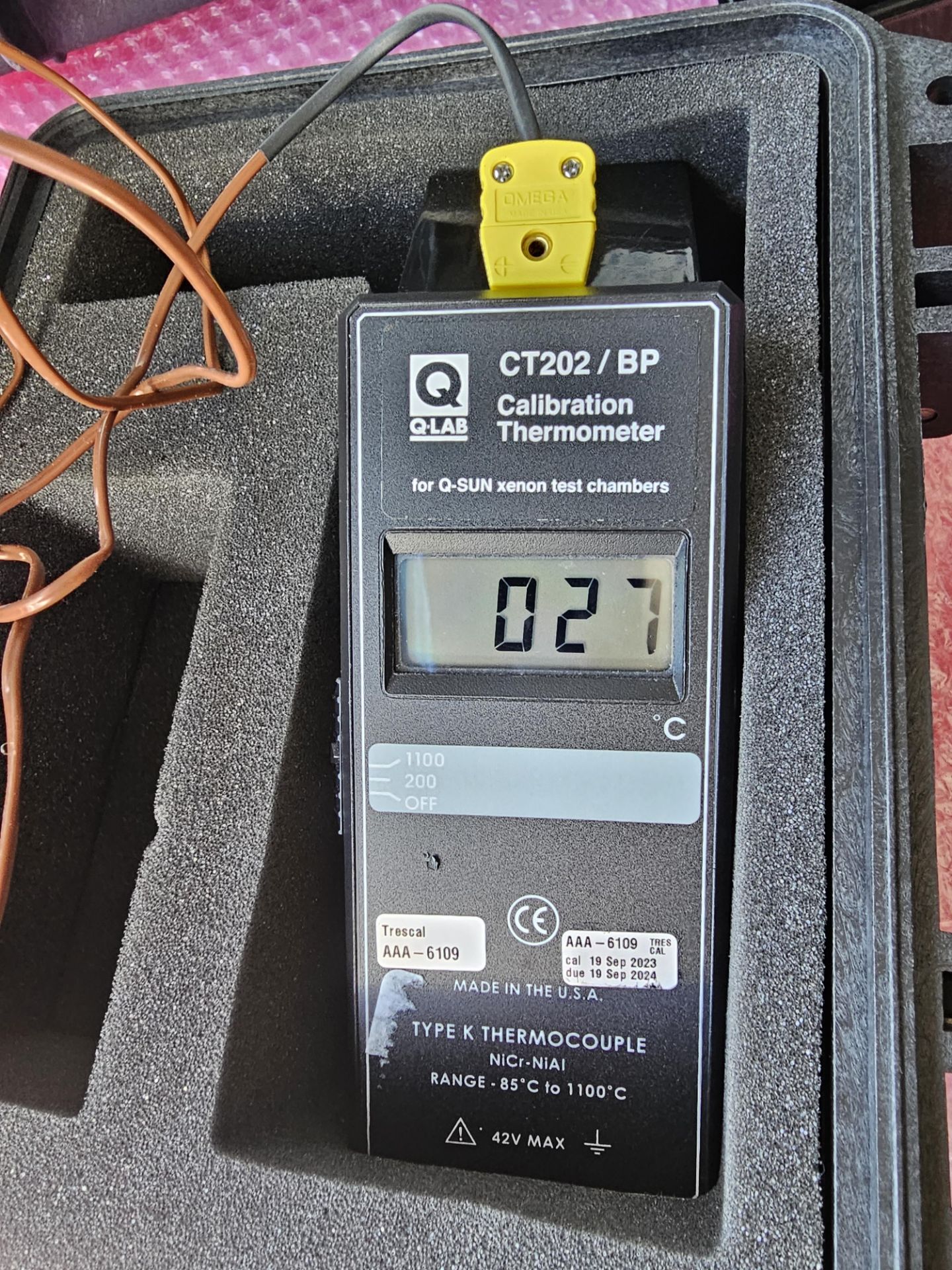 Q-Lab Calibration Kit - CT202 Thermometer, Radiometers & UC Sensors in Cases - Image 7 of 21