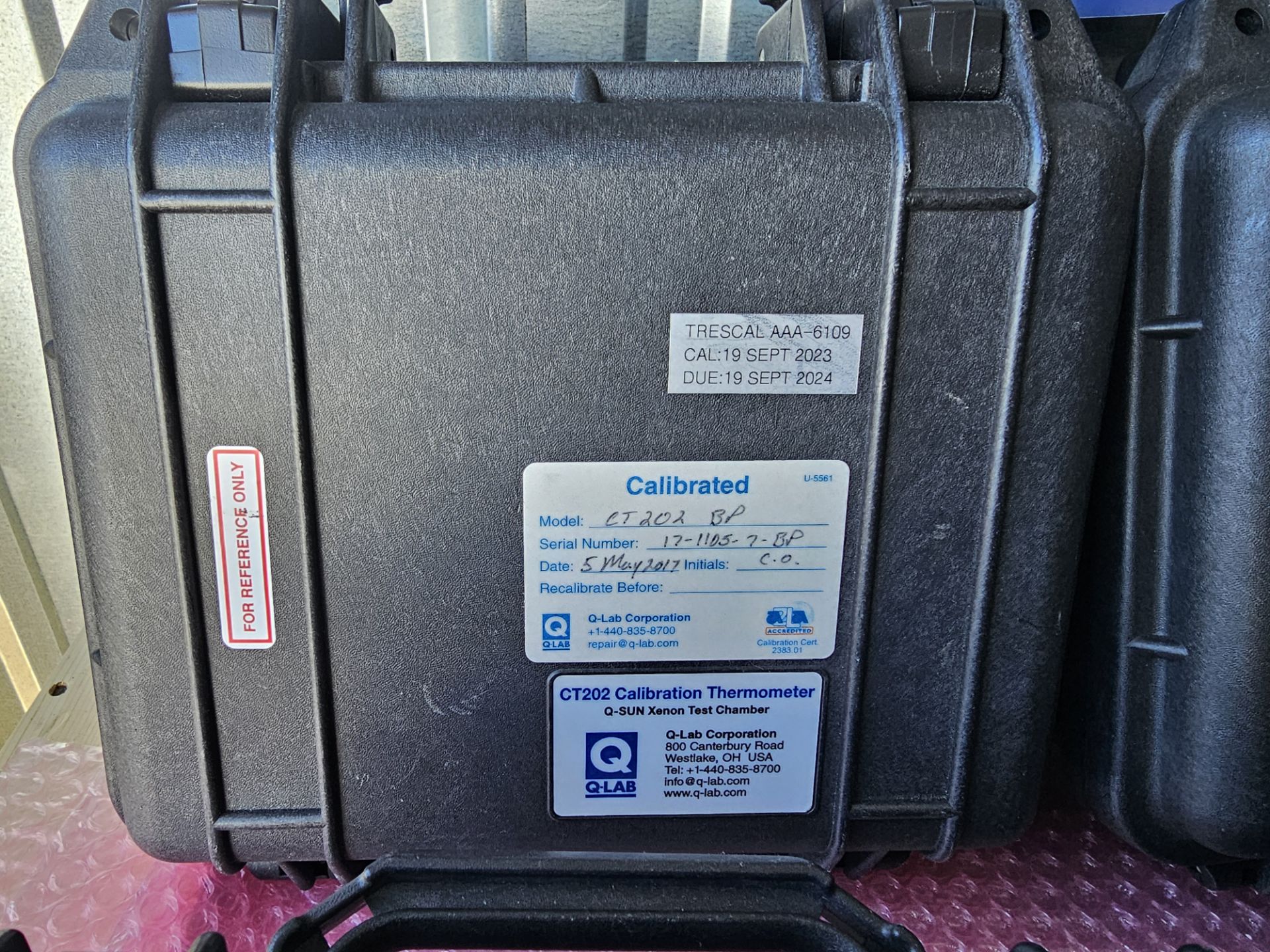Q-Lab Calibration Kit - CT202 Thermometer, Radiometers & UC Sensors in Cases - Image 2 of 21
