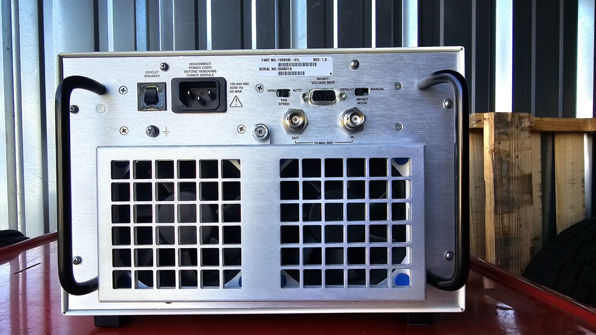 NI PXIe-1062Q Chassis with PXIe-8360, PXI-6259, PXIe-4154, PXI-4110 Modules - Image 13 of 15