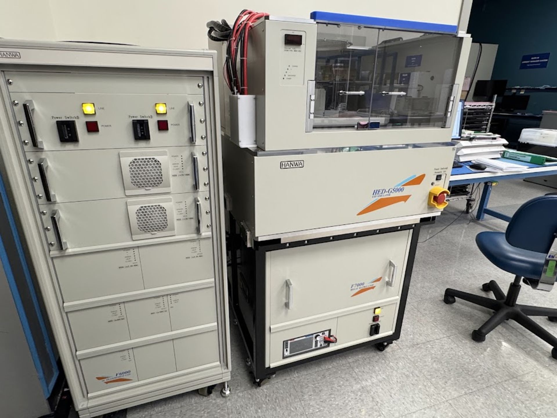 Hanwa HED-G5000 ESD HBM 1024pins 6Bias Power Supplies Ultra Low Parasitic High Pin Count ESD Tester - Image 4 of 10