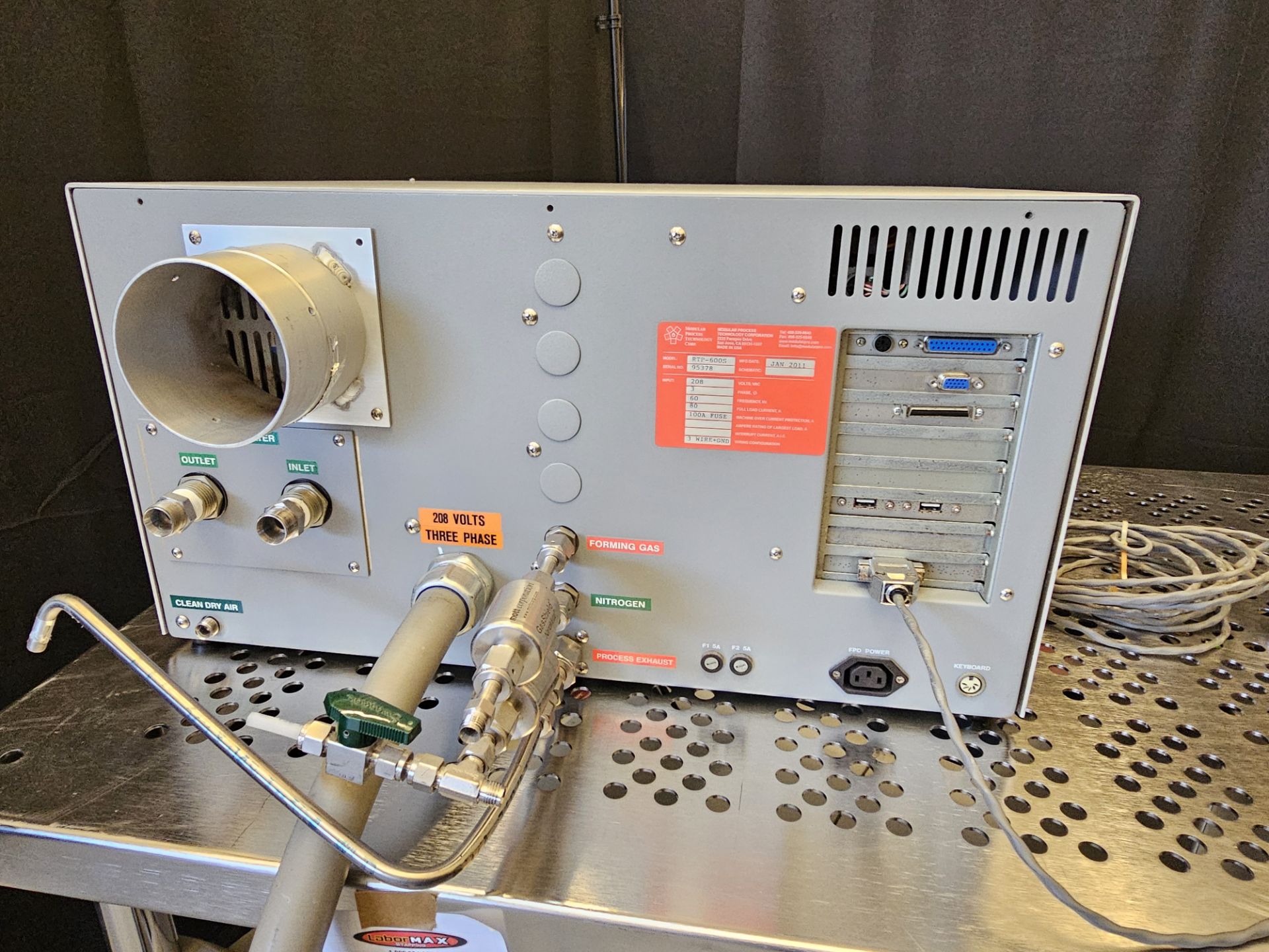 Modular Process Technology RTP-600S Rapid Thermal Processing System - Image 6 of 8