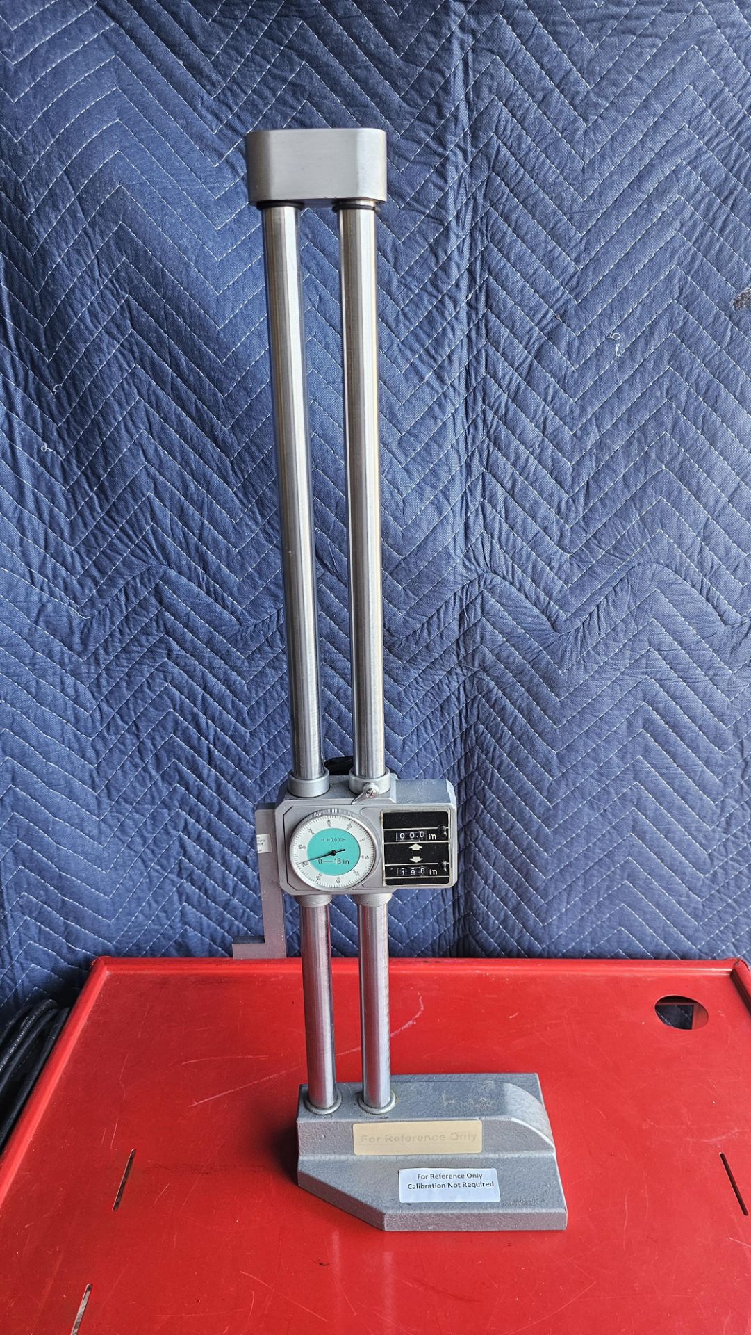 Precision Mechanical Height Gauge 0-18 in Range