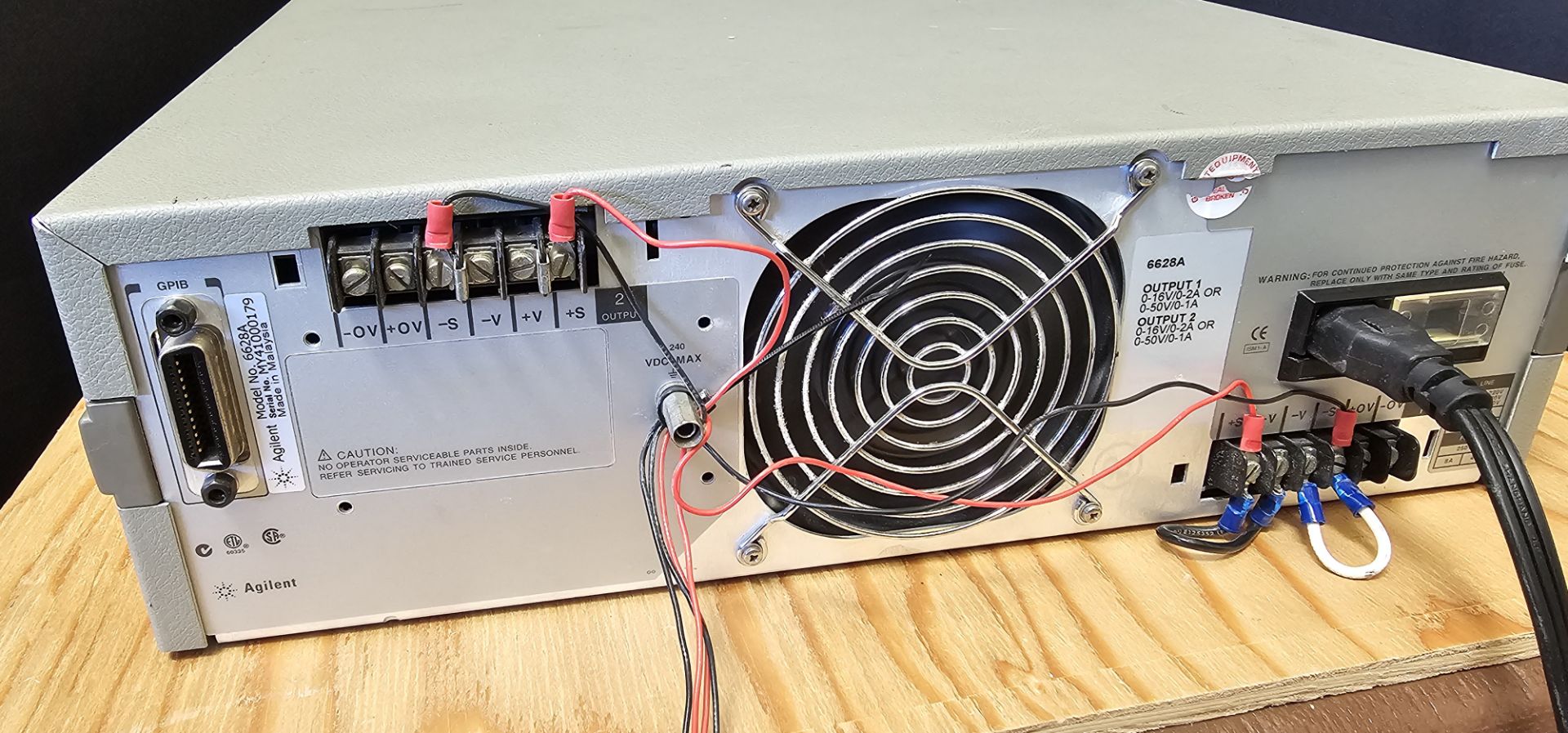 Agilent 6628A System DC Powe Supply - Image 3 of 4