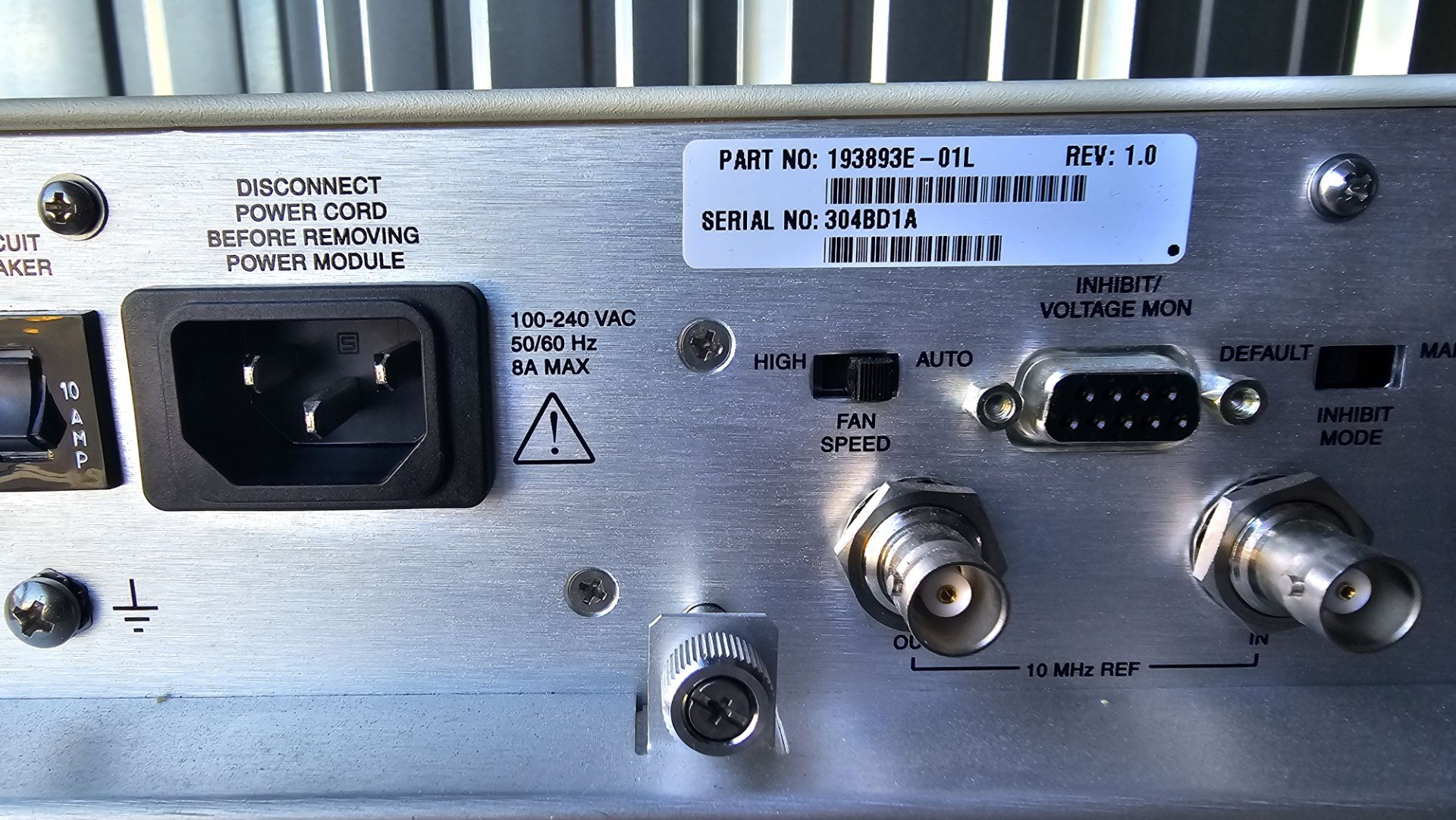NI PXIe-1062Q Chassis with PXIe-8360, PXI-6259, PXIe-4154, PXI-4110 Modules - Image 14 of 15