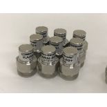 Lot of 9 Mini-Circuits KARN-50+ RF Adapters 50? N-Type Connectors