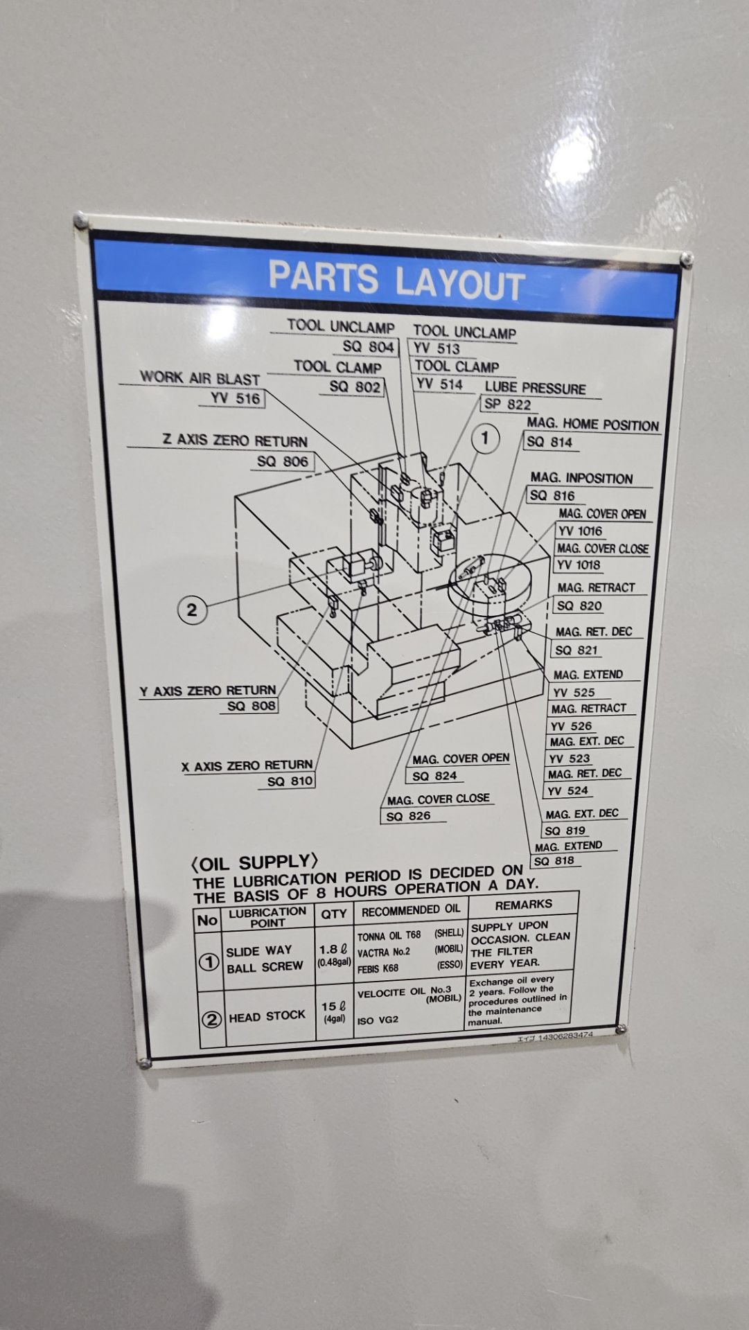 Mazak VTC-41M CNC Vertical Machining Center â€" 7.5HP â€" Mazatrol EIA - Image 3 of 15