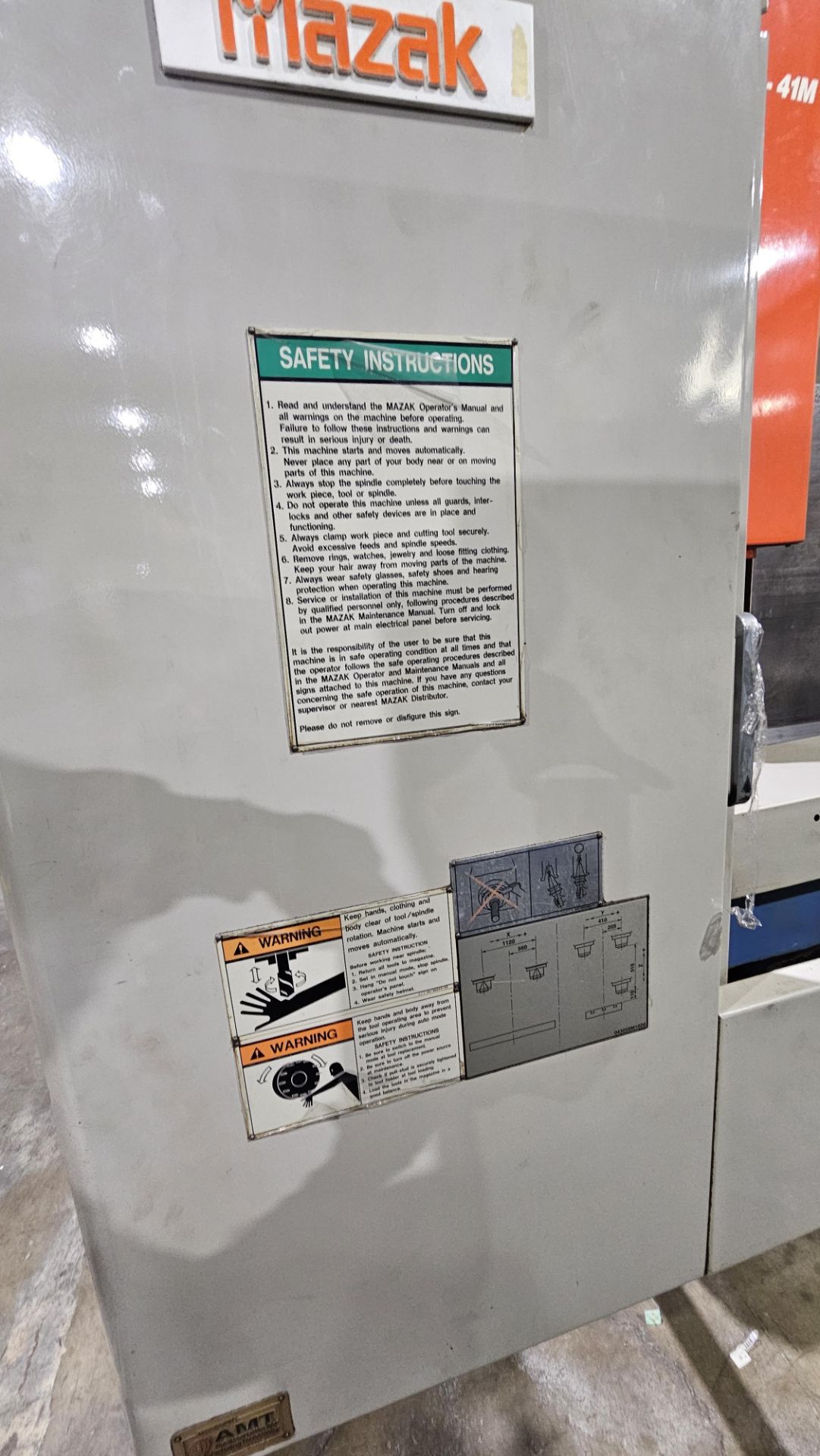 Mazak VTC-41M CNC Vertical Machining Center â€" 7.5HP â€" Mazatrol EIA - Image 4 of 15