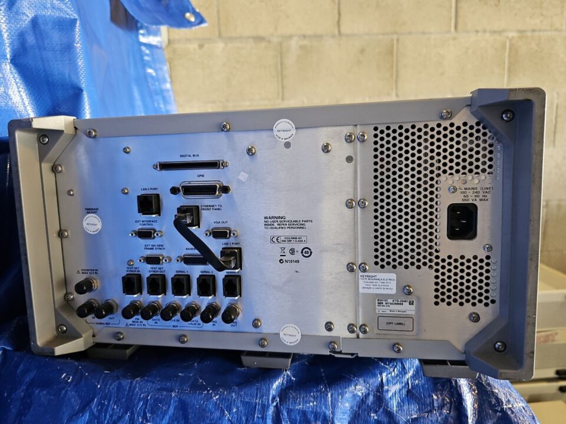 Agilent 8960 Series 10 Wireless Communication Test Set, Model E5515C - Image 4 of 4