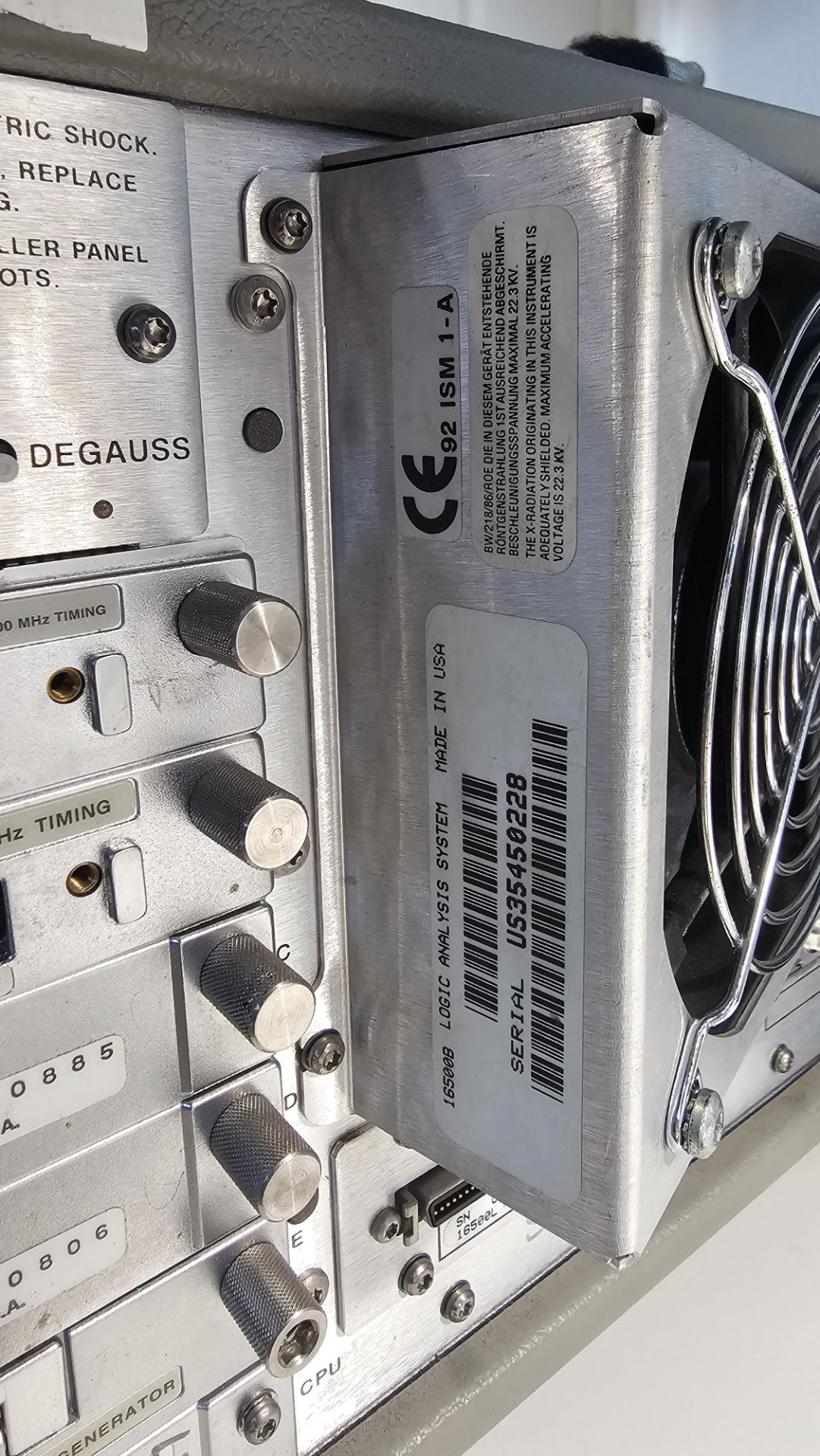 HP 16500B Logic Analysis System - Image 10 of 12