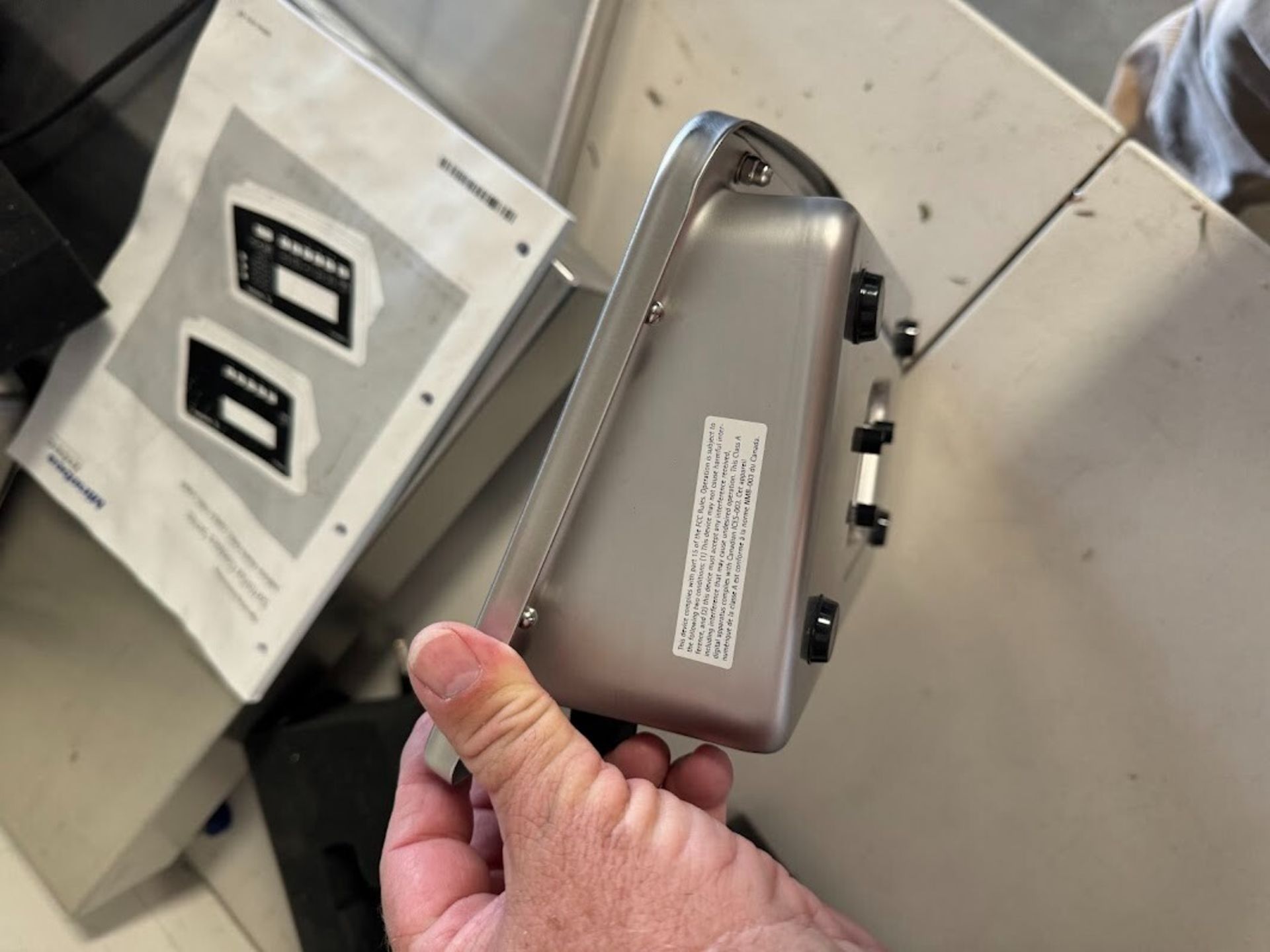 Minebea Intec Combics 1 Scale System 100 lb Capacity, Stainless, Made in USA - Image 2 of 11