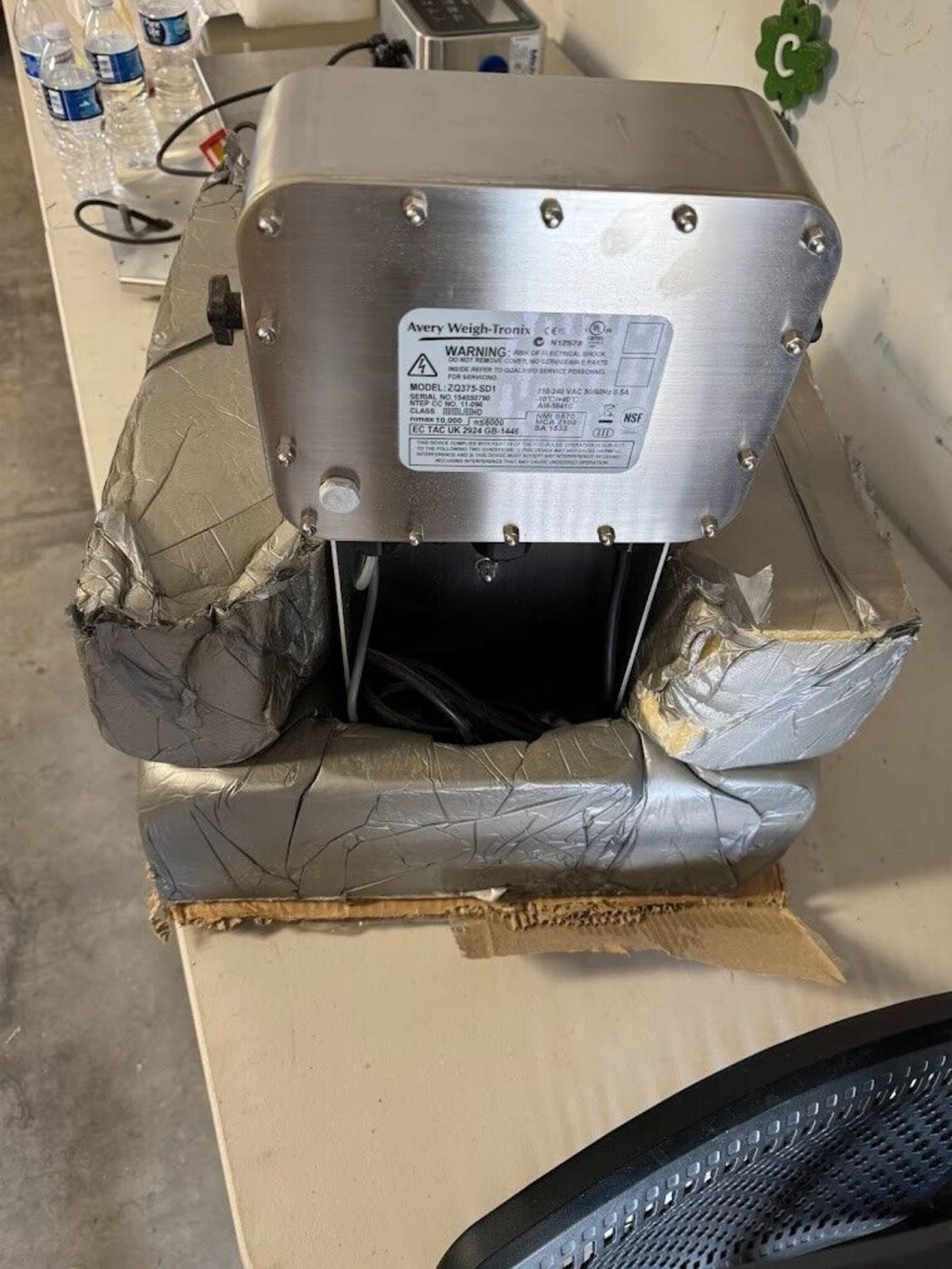 Avery ZQ375-SD1 Weigh-Tronix Scale 25 lb / 11.4 kg Capacity NSF UL - Image 6 of 7