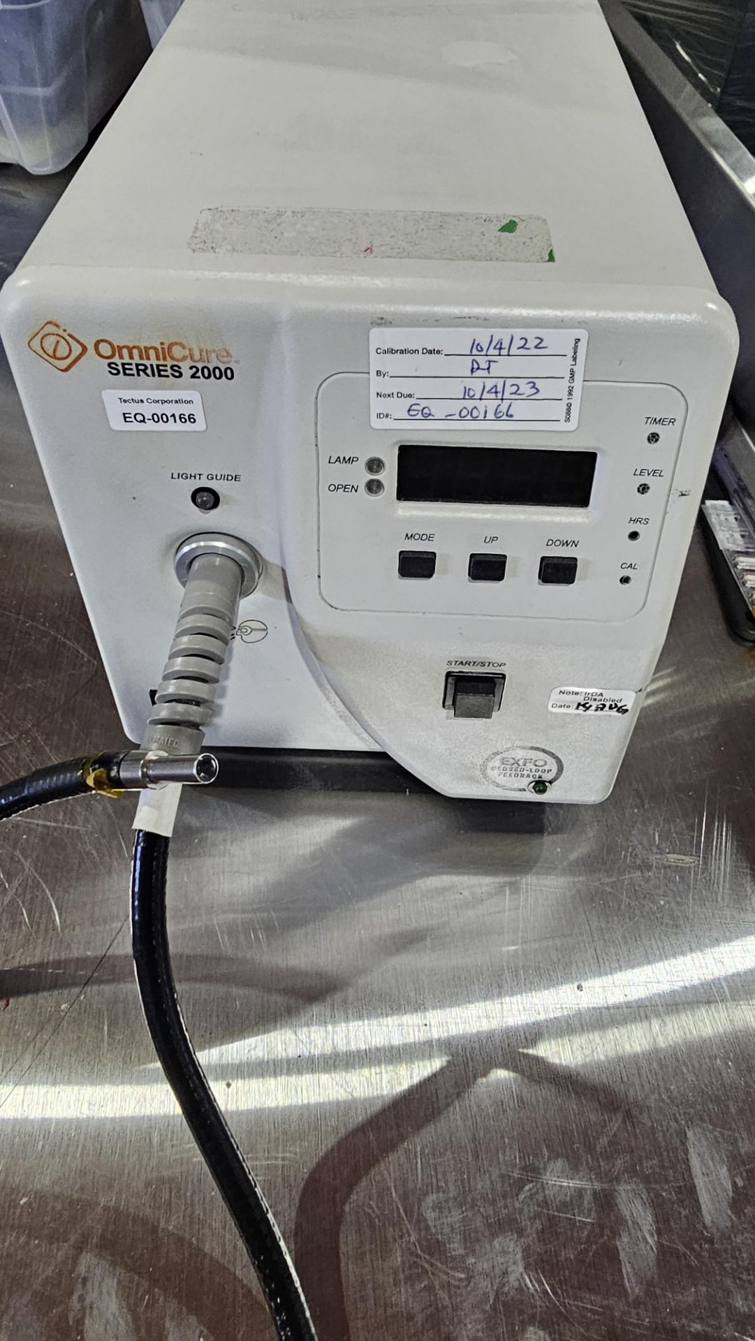 EXFO OmniCure Series 2000 UV Curing Light Source S2000 - Image 4 of 7