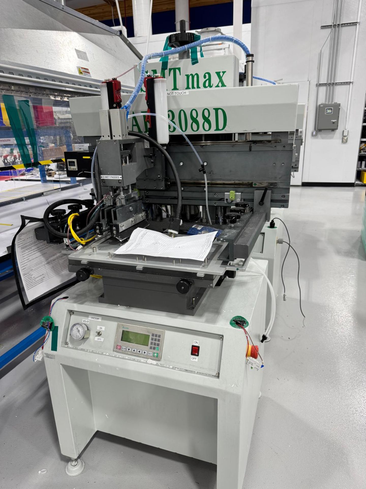 SMTmax AE-3088D Stencil Printer for PCB Solder Paste Application - Image 2 of 16