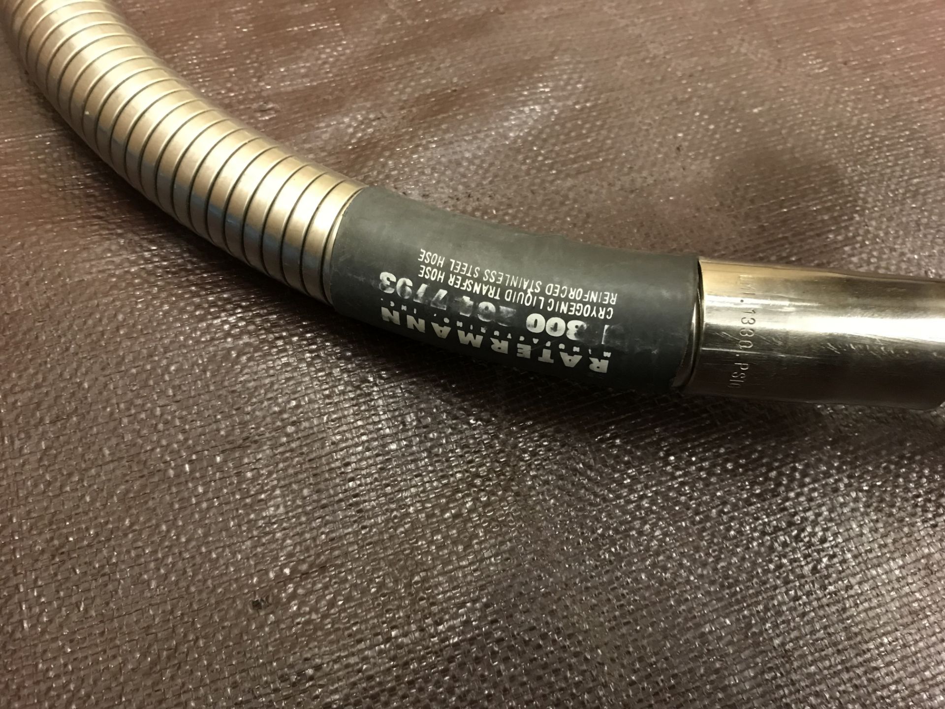 Fatramann 300 Cryogenic Liquid Transfer Hose 1/2 SS Reinforced 300 PSI - Image 3 of 3