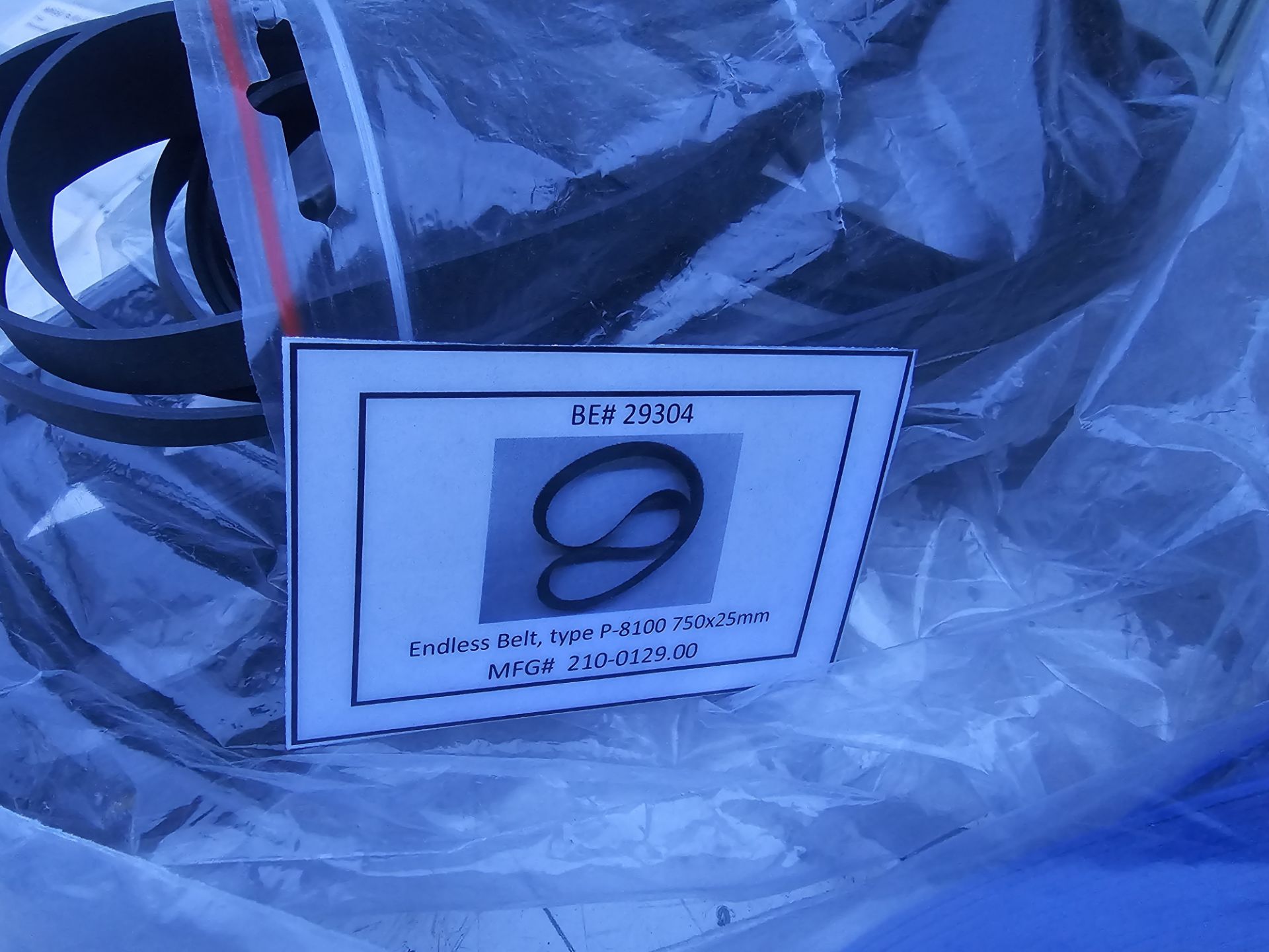 Lot of Industrial Endless Belts - Various Sizes & Types for Automation - Image 3 of 10