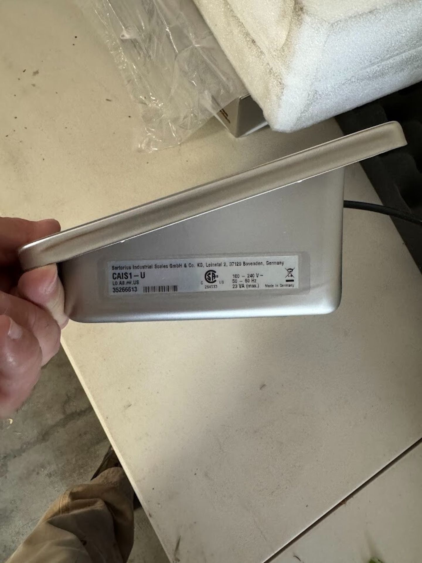 Minebea Intec Combics 1 Scale System 100 lb Capacity, Stainless, Made in USA - Image 3 of 11