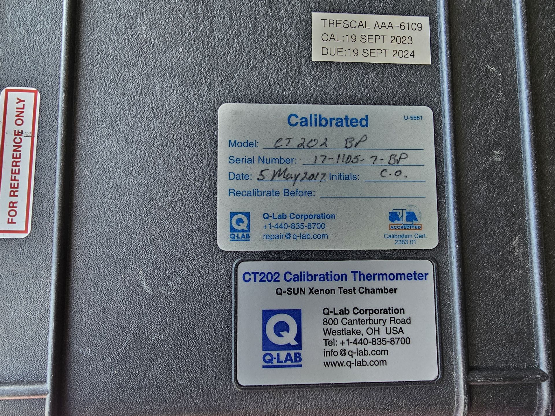 Q-Lab Calibration Kit - CT202 Thermometer, Radiometers & UC Sensors in Cases - Image 3 of 21