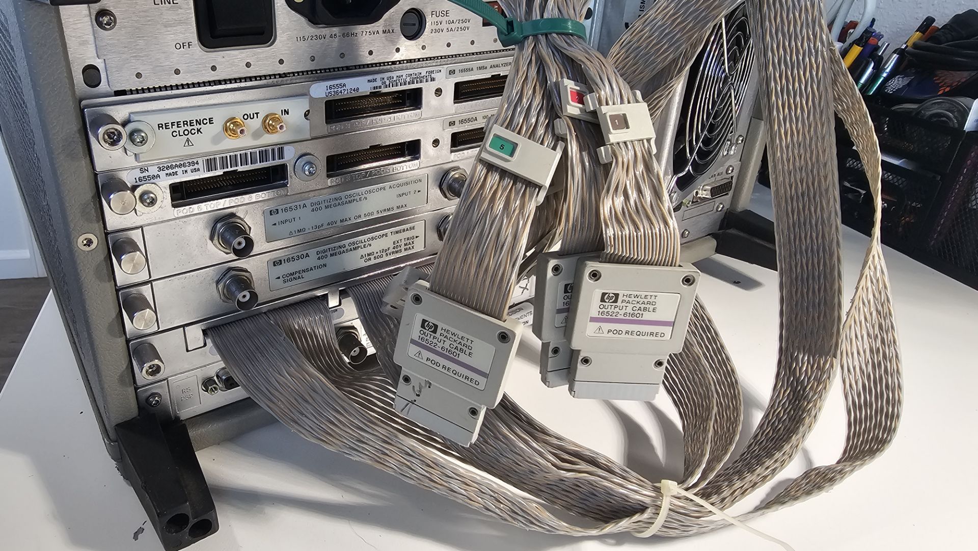 HP 16500B Logic Analysis System - Image 12 of 12