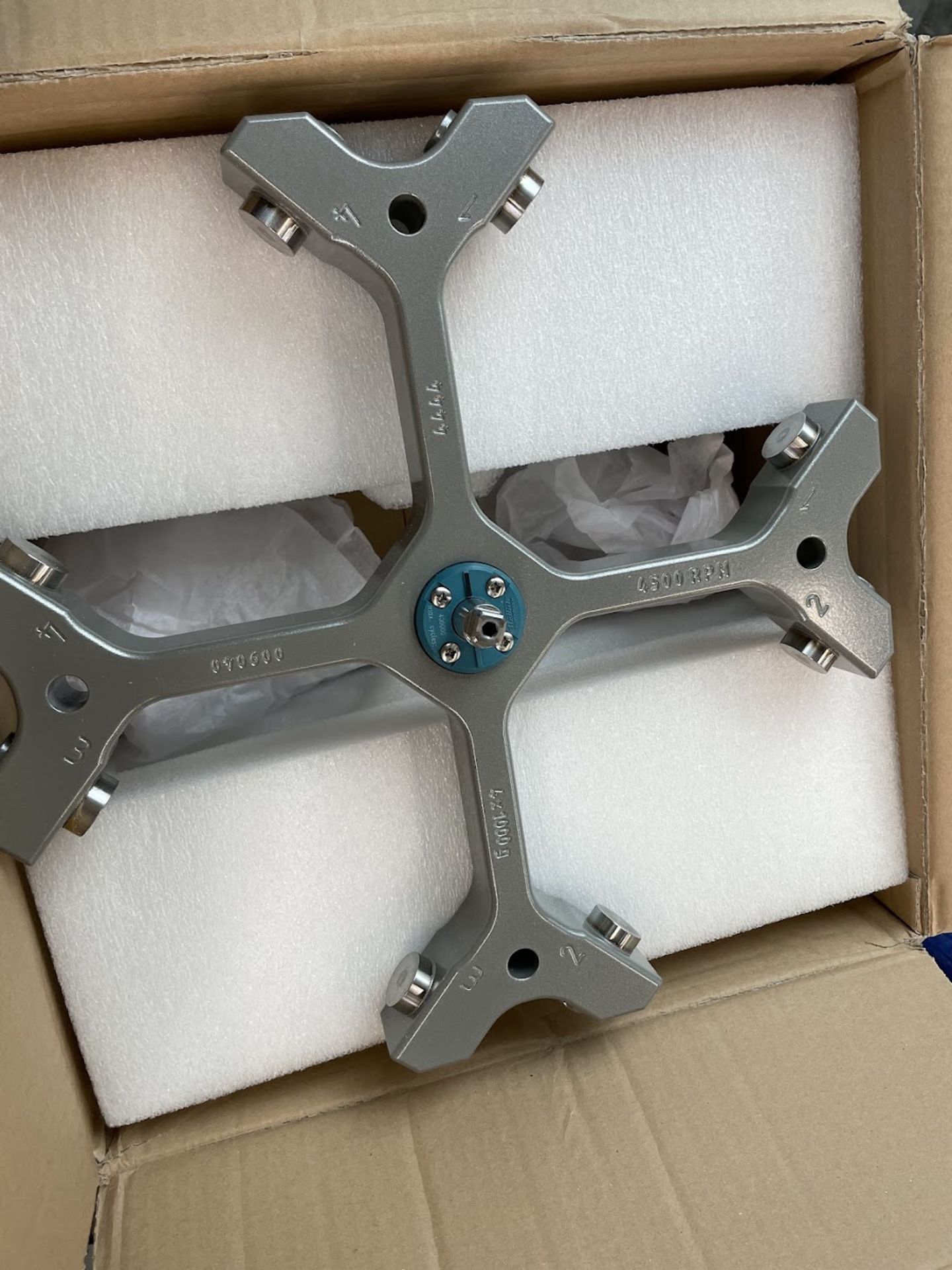 Hettich 4463-R/4 Baskets and 4444 Rotor Set - Image 9 of 11