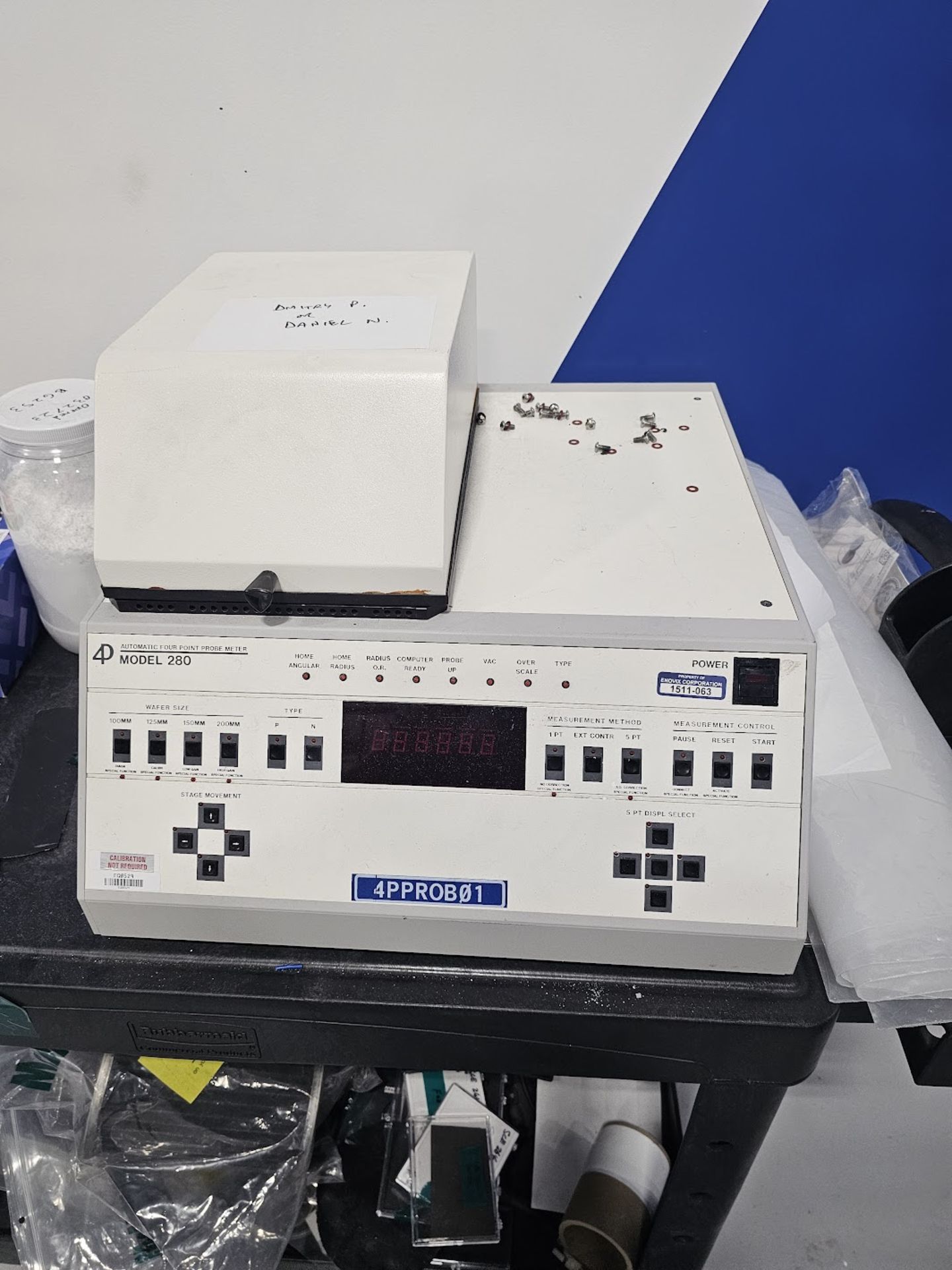 Semiconductor Wafer Four-Point Probe Meter â€" Model 280 TSI by Four Dimensions