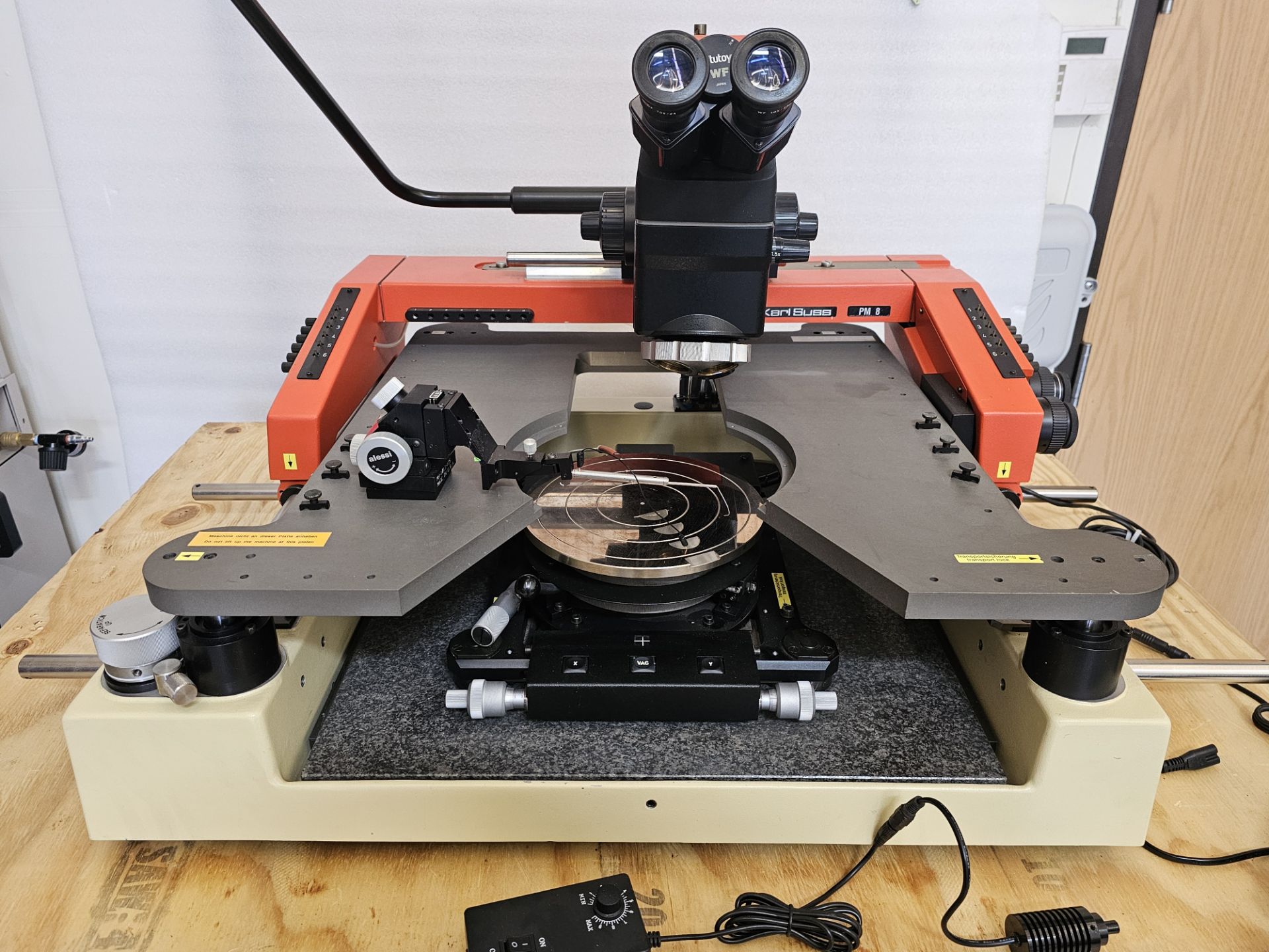 Karl Suss P8 8"" 200mm Manual Wafer Prober - Image 2 of 12